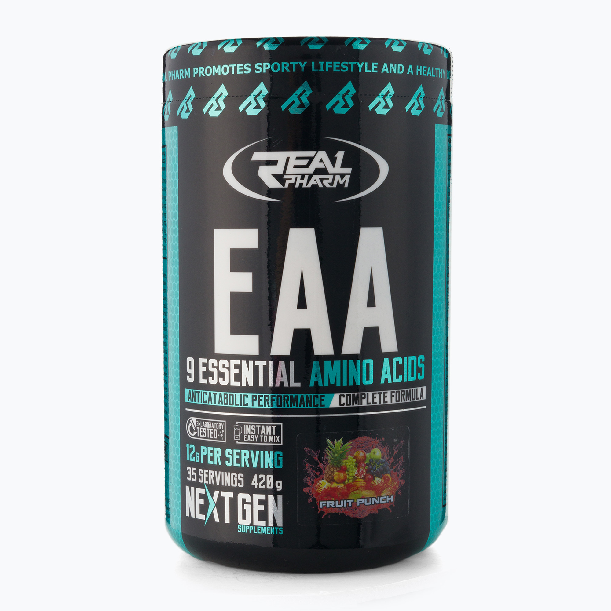 Real Pharm aminoacidi EAA 420 g punch alla frutta (420 g) (EAA 708625)