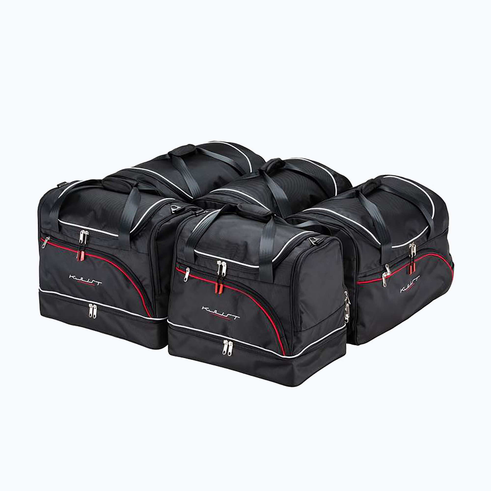 Set di borse per bagagliaio KJUST Citroen C5 Limousine 2007-2017 5 pezzi nero (Citroen C5 Limousine 7010008)