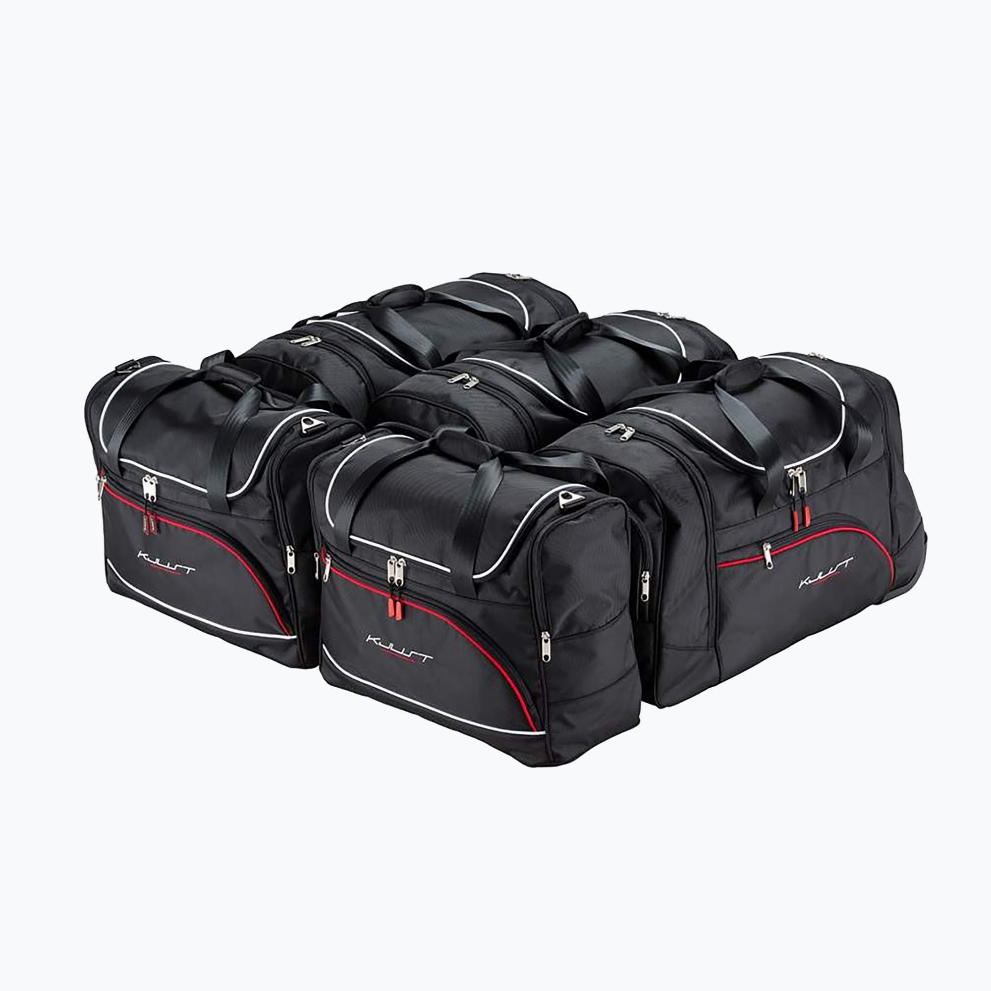 Set di borse per bagagliaio KJUST Hyundai I40 Kombi 2011-2019 5 pezzi nero