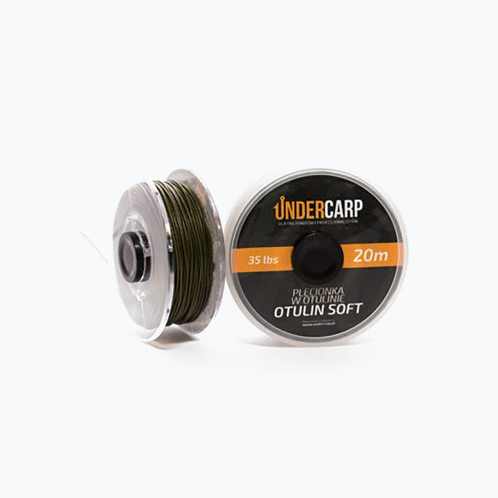 Treccia leader per carpe UnderCarp UC87 verde (25 lb / 20 m) (Przyponowa w otulinie UC87)