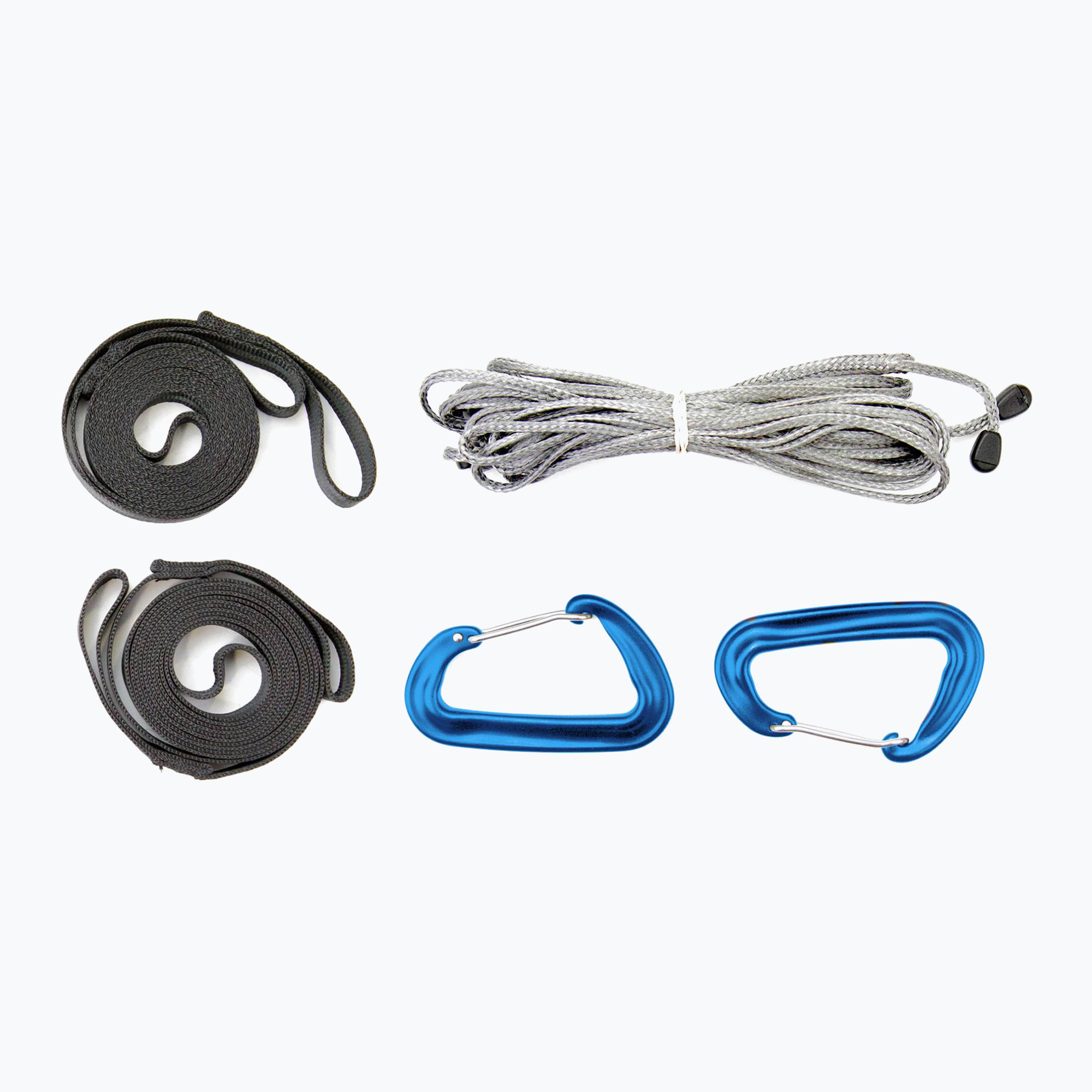 Kit per appendere l'amaca Lesovik Smuk nero (135 + 175 cm) (Smuk)