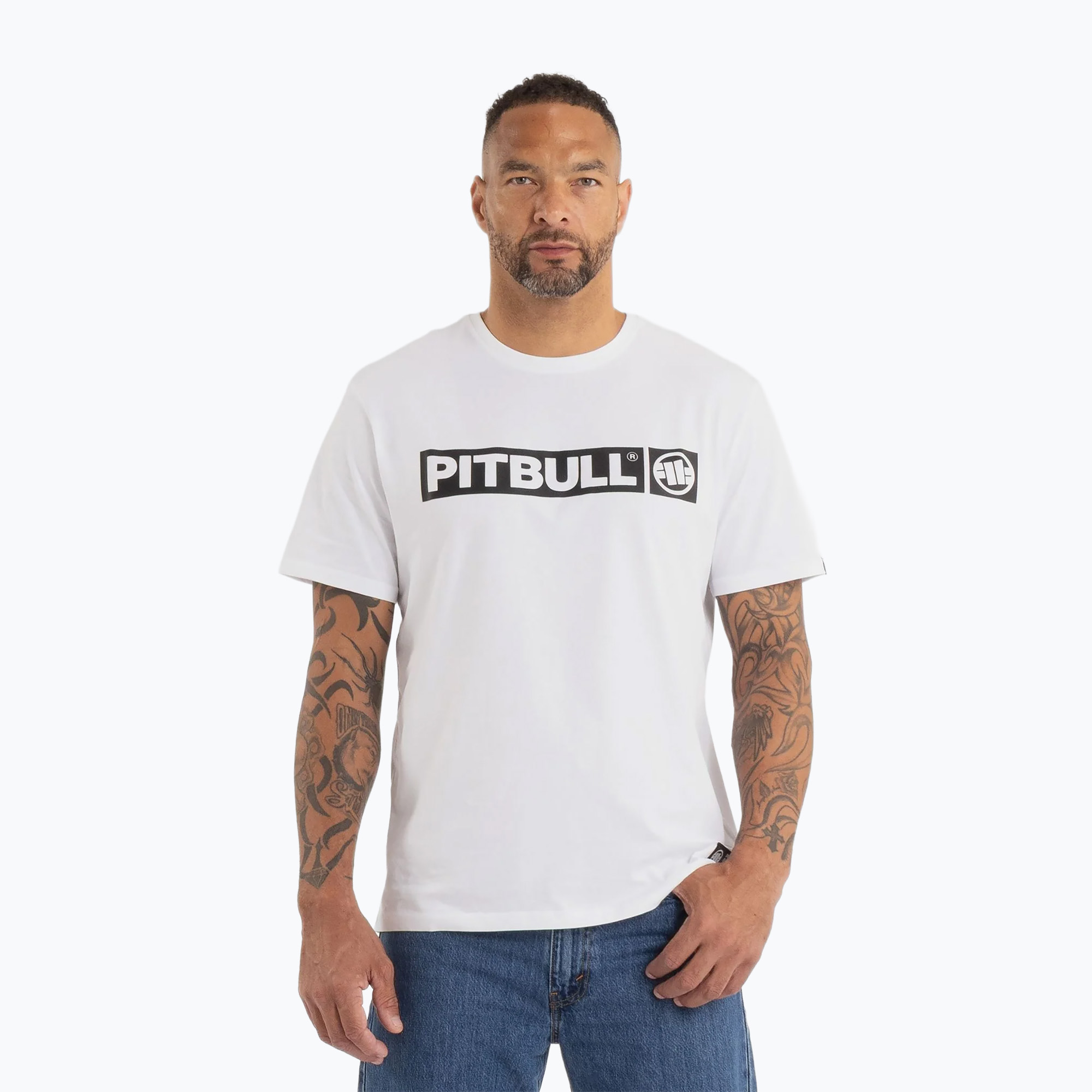 Maglietta Pitbull West Coast T-S Hilltop 170 bianca da uomo (XXXL) (Hilltop 213003000104)