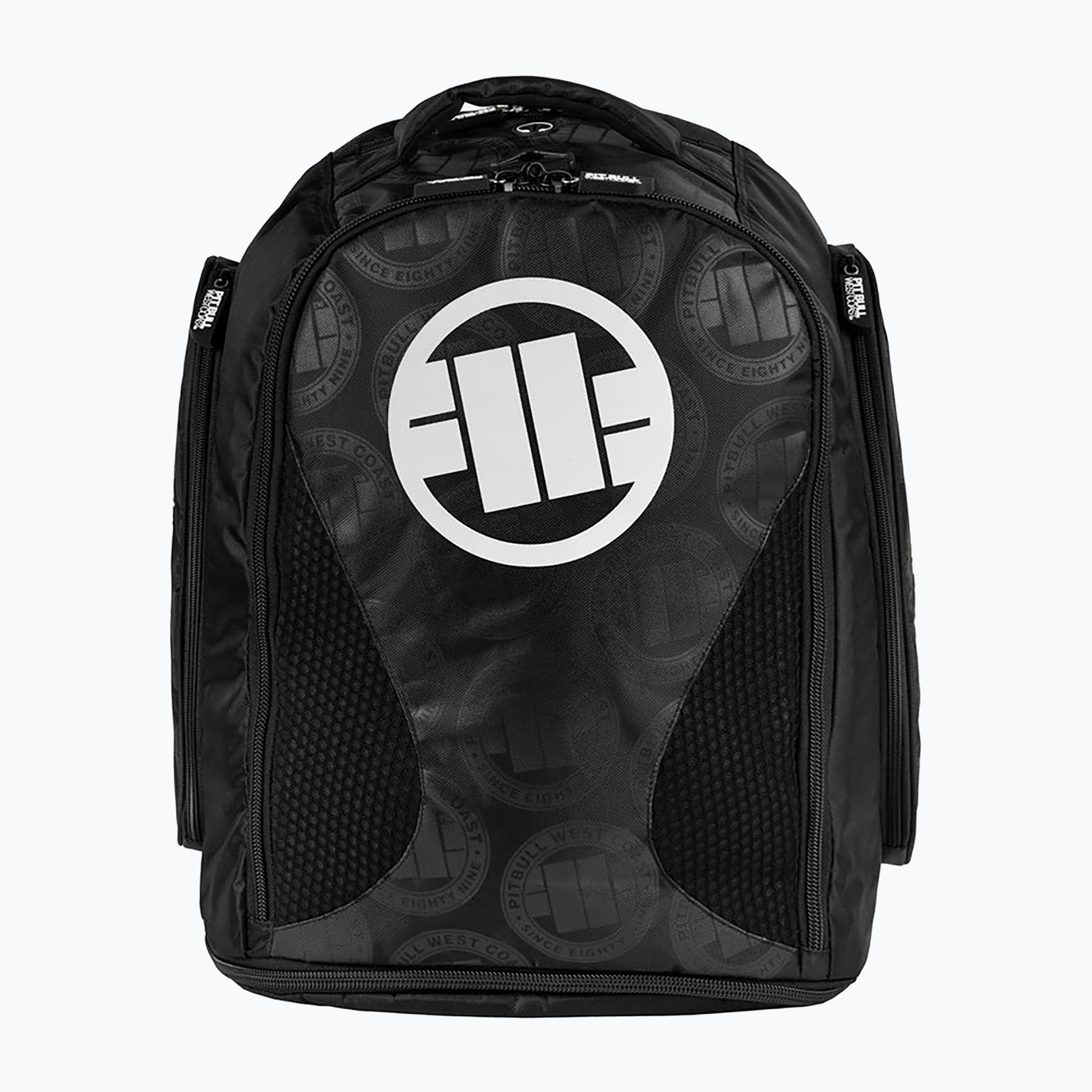 Pitbull West Coast Logo 2 Zaino convertibile da 60 l per l'allenamento, nero (109 l) (Logo 2 Convertible 9130079000)