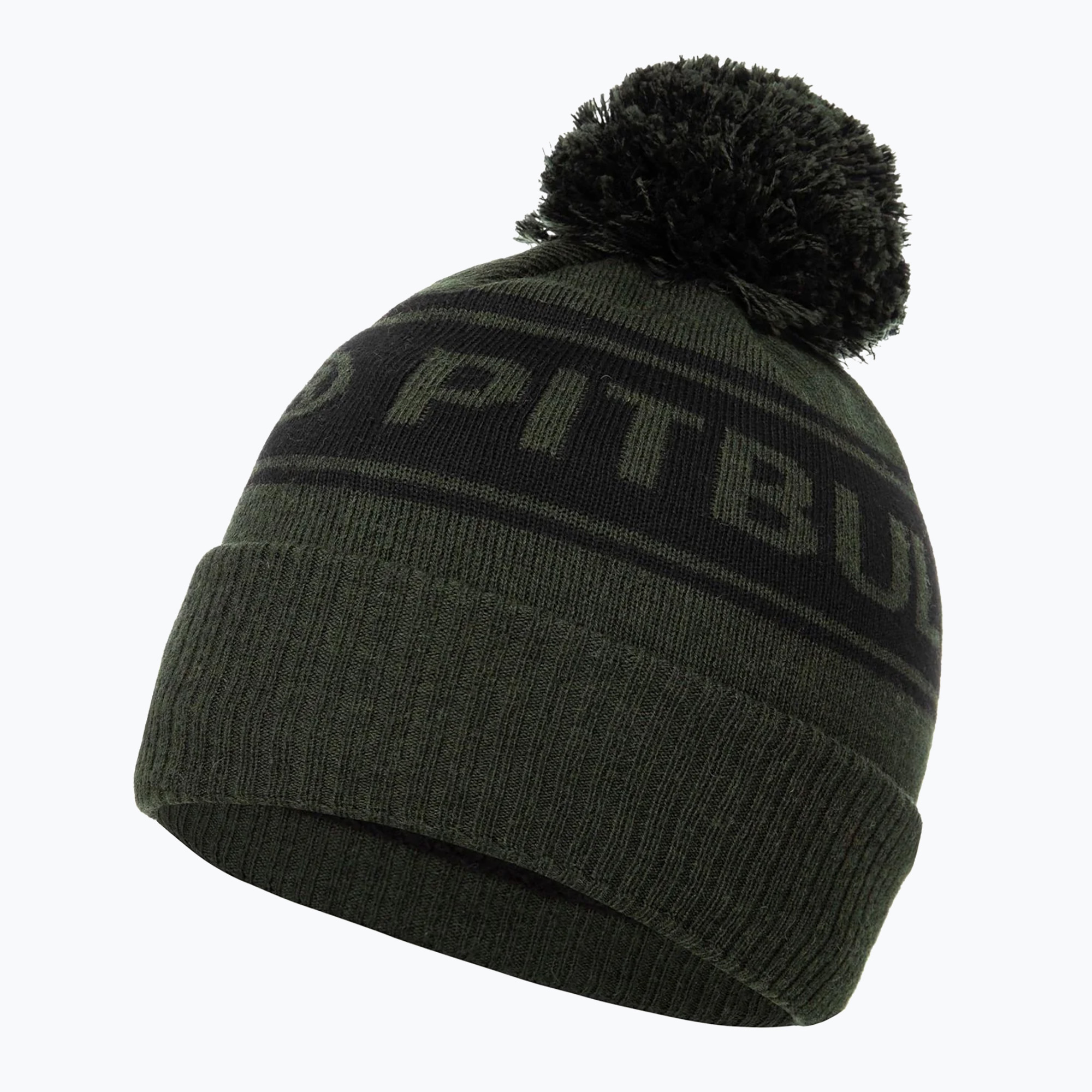 Berretto invernale da uomo Pitbull Beanie Vermel oliva/nero (Beanie Vermel 6120013690)