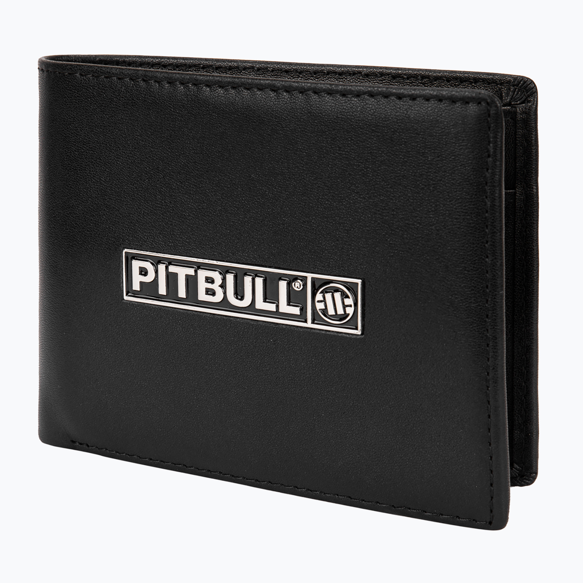 Pitbull Hilltop Portafoglio originale da uomo in pelle nera (Hilltop Original Leather 713003900000)