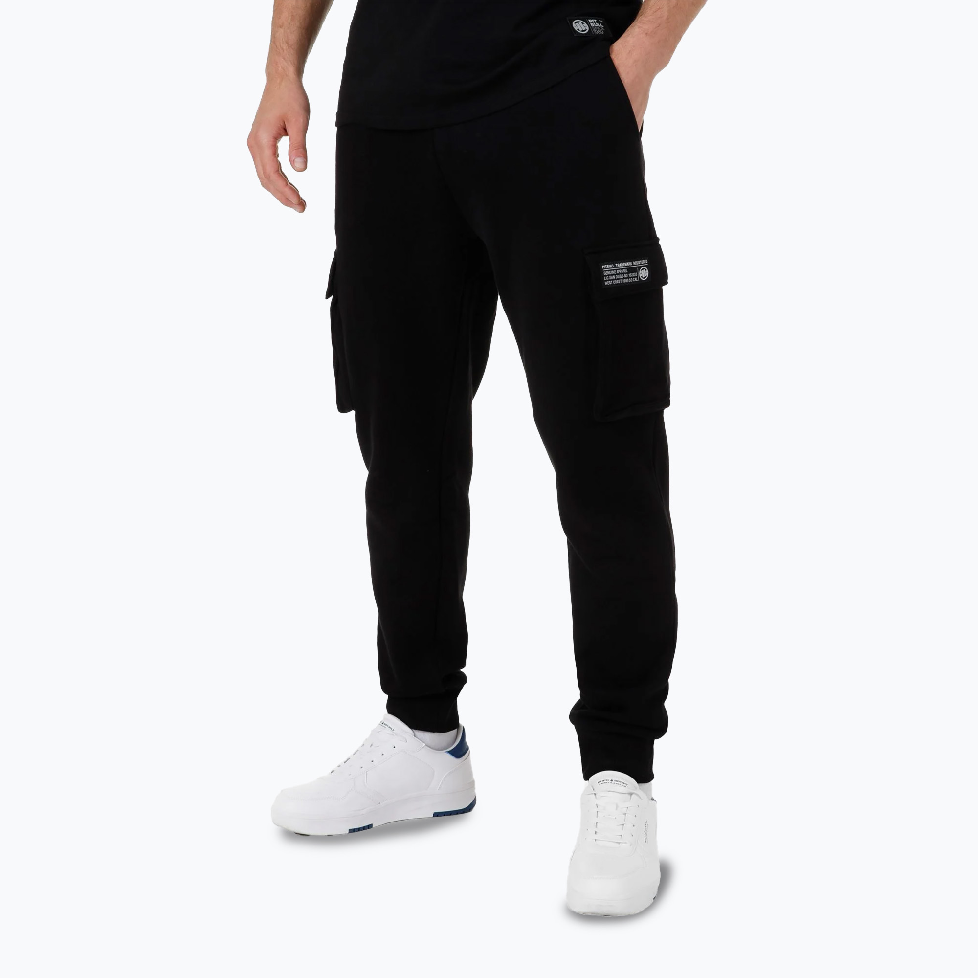 Pantaloni Pitbull Cypress Sport Cargo uomo nero (M) (Cypress Sport Cargo 163009900004)