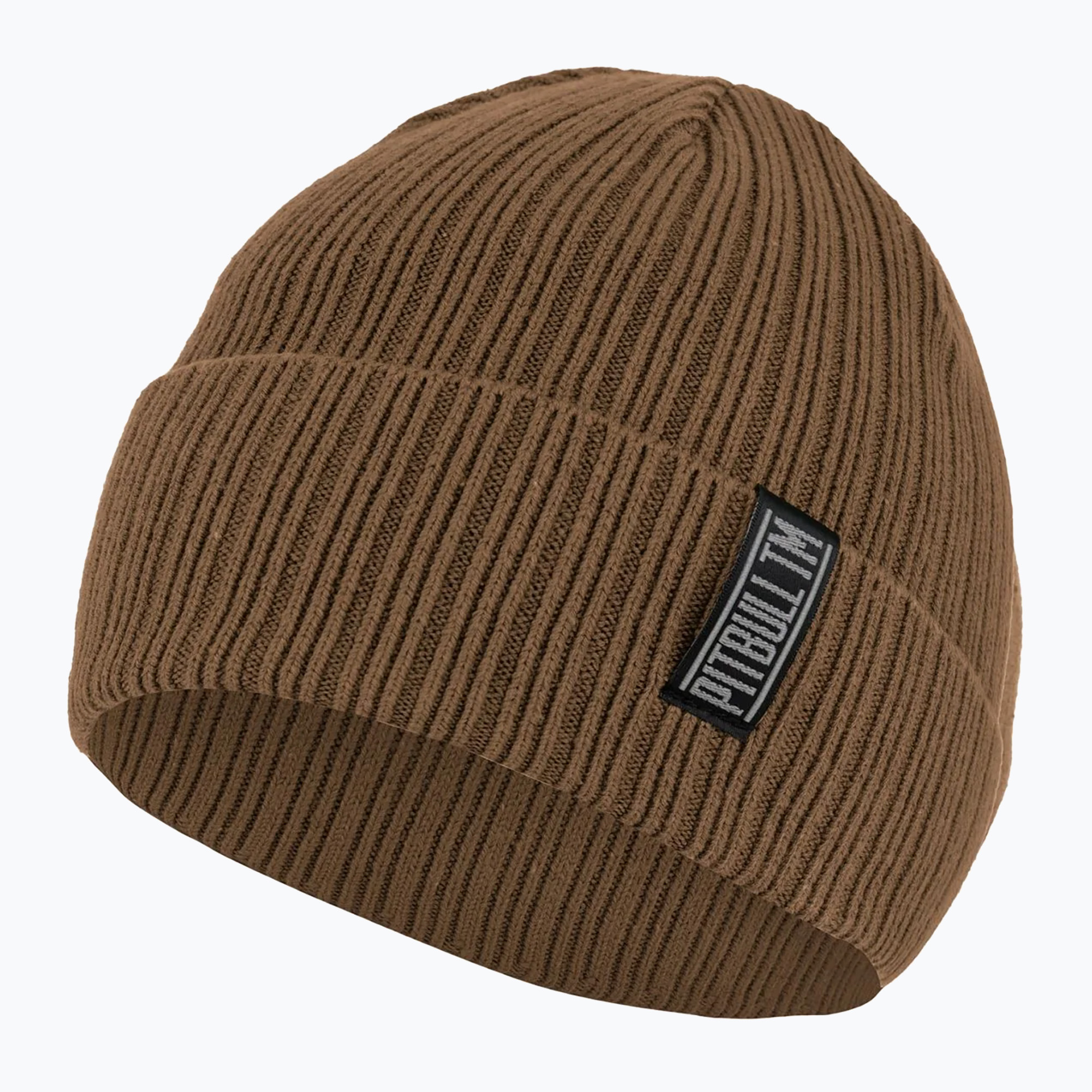 Berretto invernale da uomo Pitbull Beanie Silvas TM coyote marrone