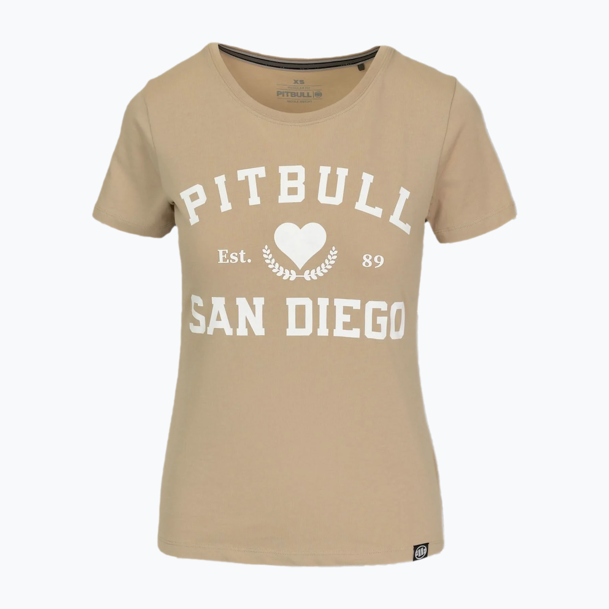 Maglietta da donna Pitbull Love PB sabbia (M) (Love PB 215056250003)