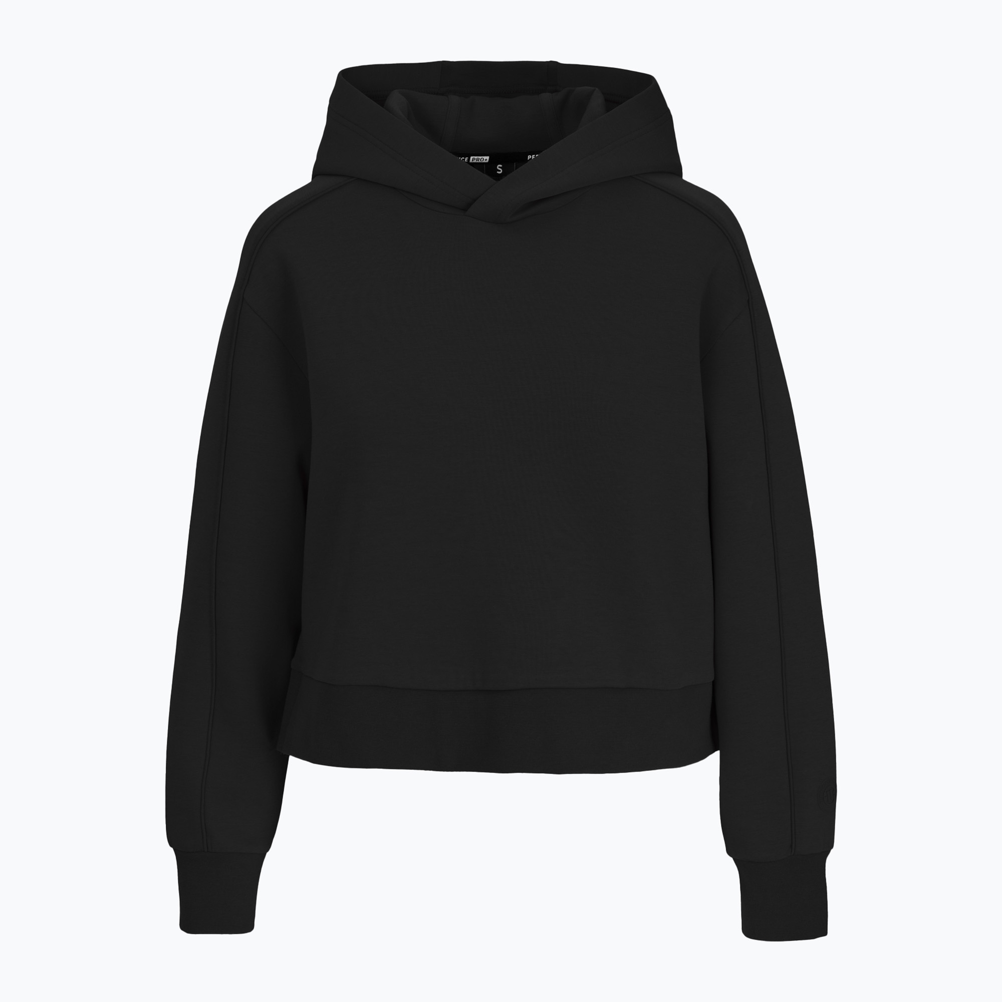 Felpa con cappuccio Pitbull Discovery donna, nero (S) (Discovery Hooded Sweatshirt 175001900001)