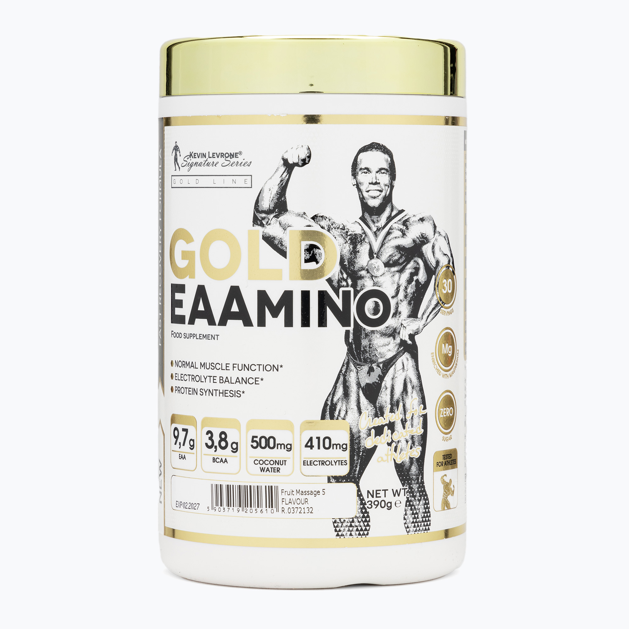 Aminoacidi Fitness Authority Levrone Gold EAAmino 390 g massaggio alla frutta (390 g) (Levrone Gold EAAmino KL-KLP000835R1.1)