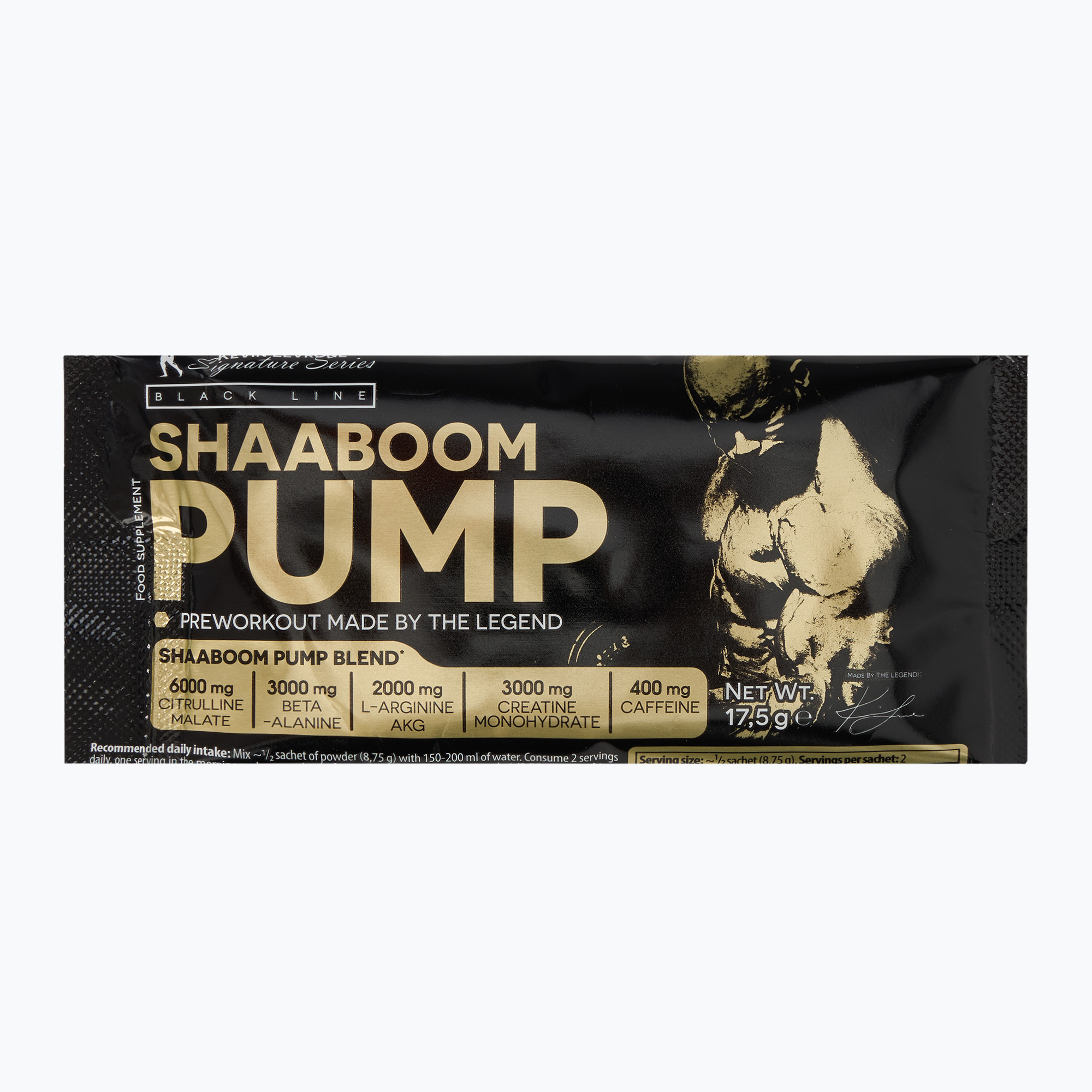 Fitness Authority pre-allenamento Shaaboom Pump 17,5 g agrumi/pesca (17.5 g) (Levrone Shaaboom Pump KL-KLP000913)