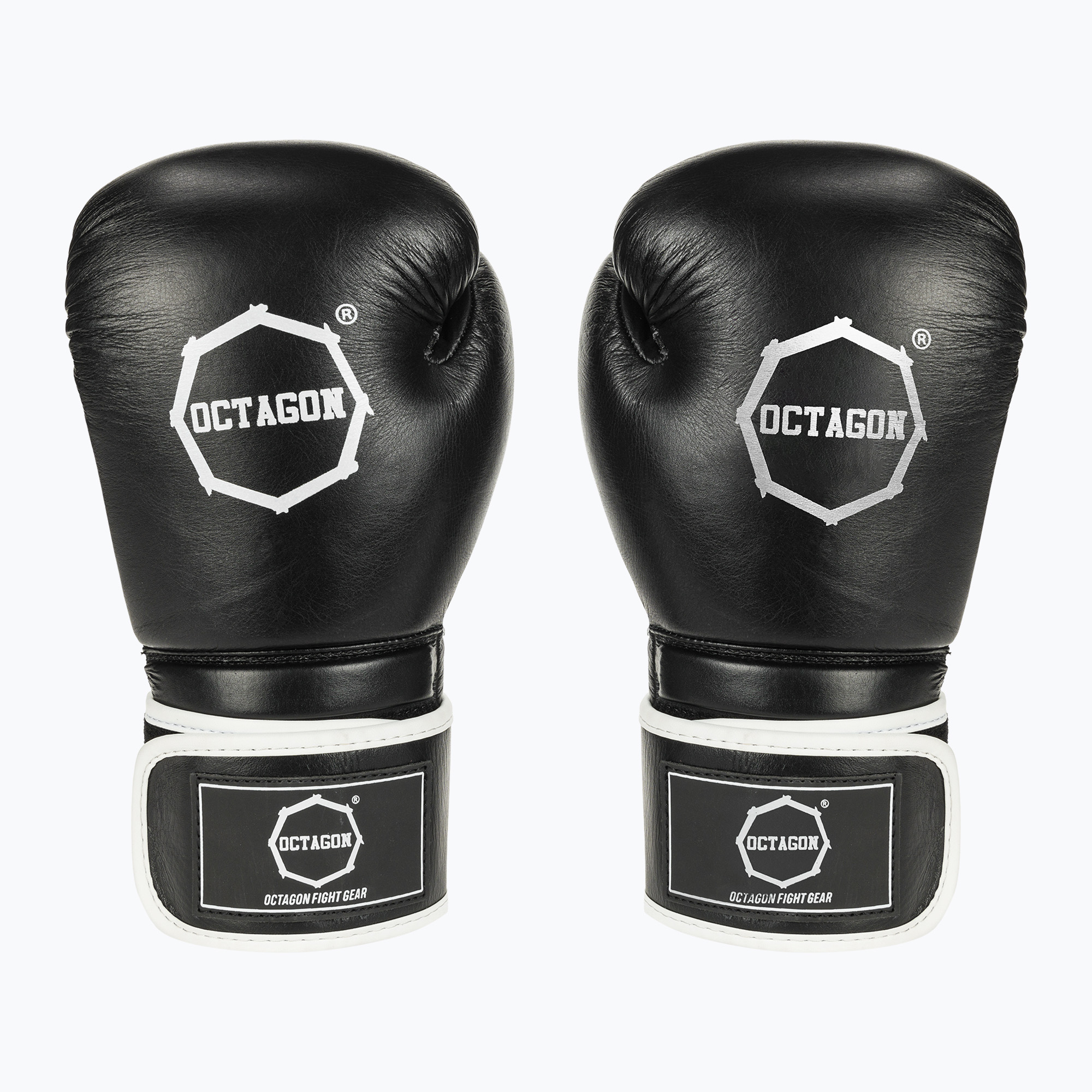 Guantoni da boxe Octagon Agat bianco/nero (12) (Agat 10041-PRB)