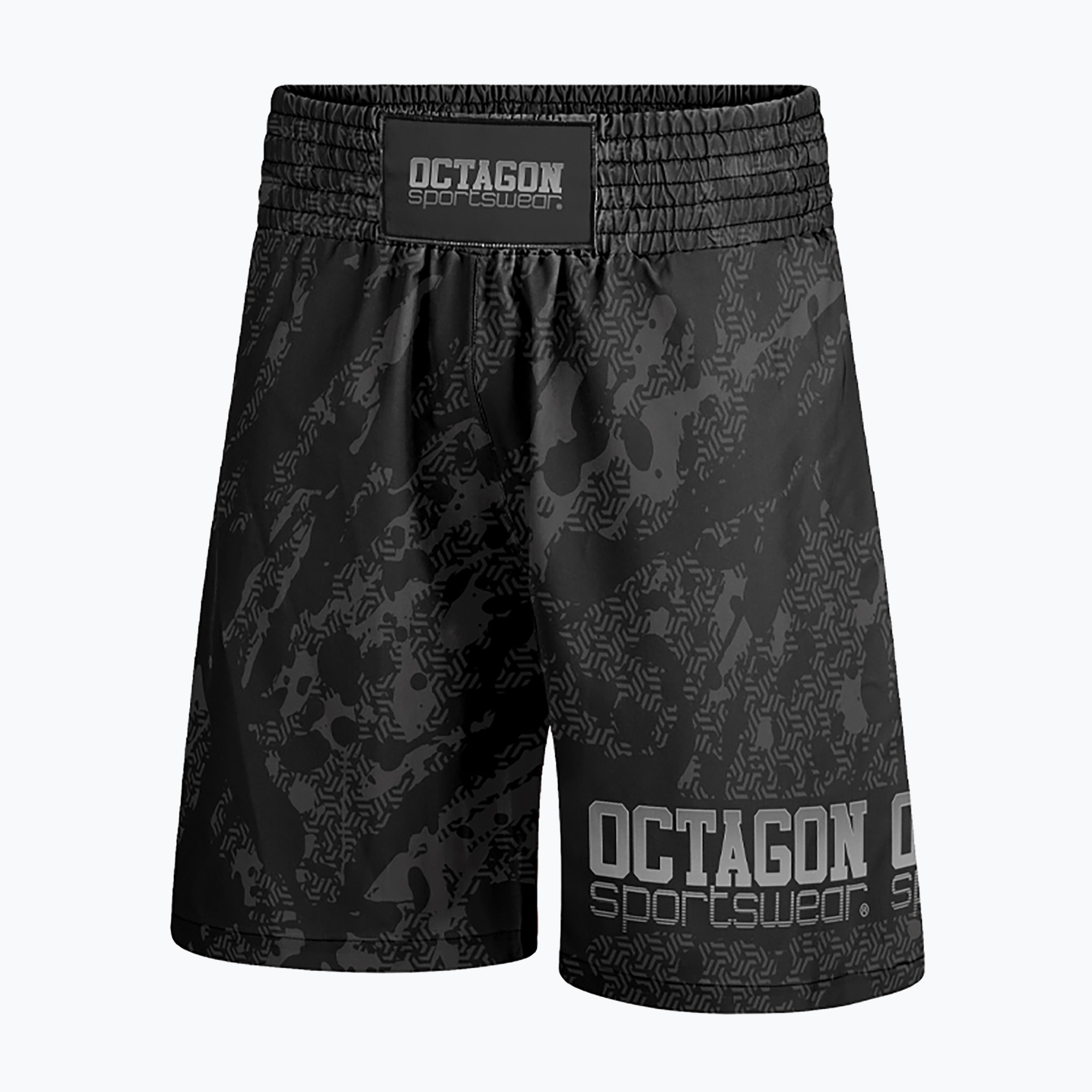 Boxer Octagon Geo Grunge nero da uomo (L) (Geo Grunge 10099-SB)