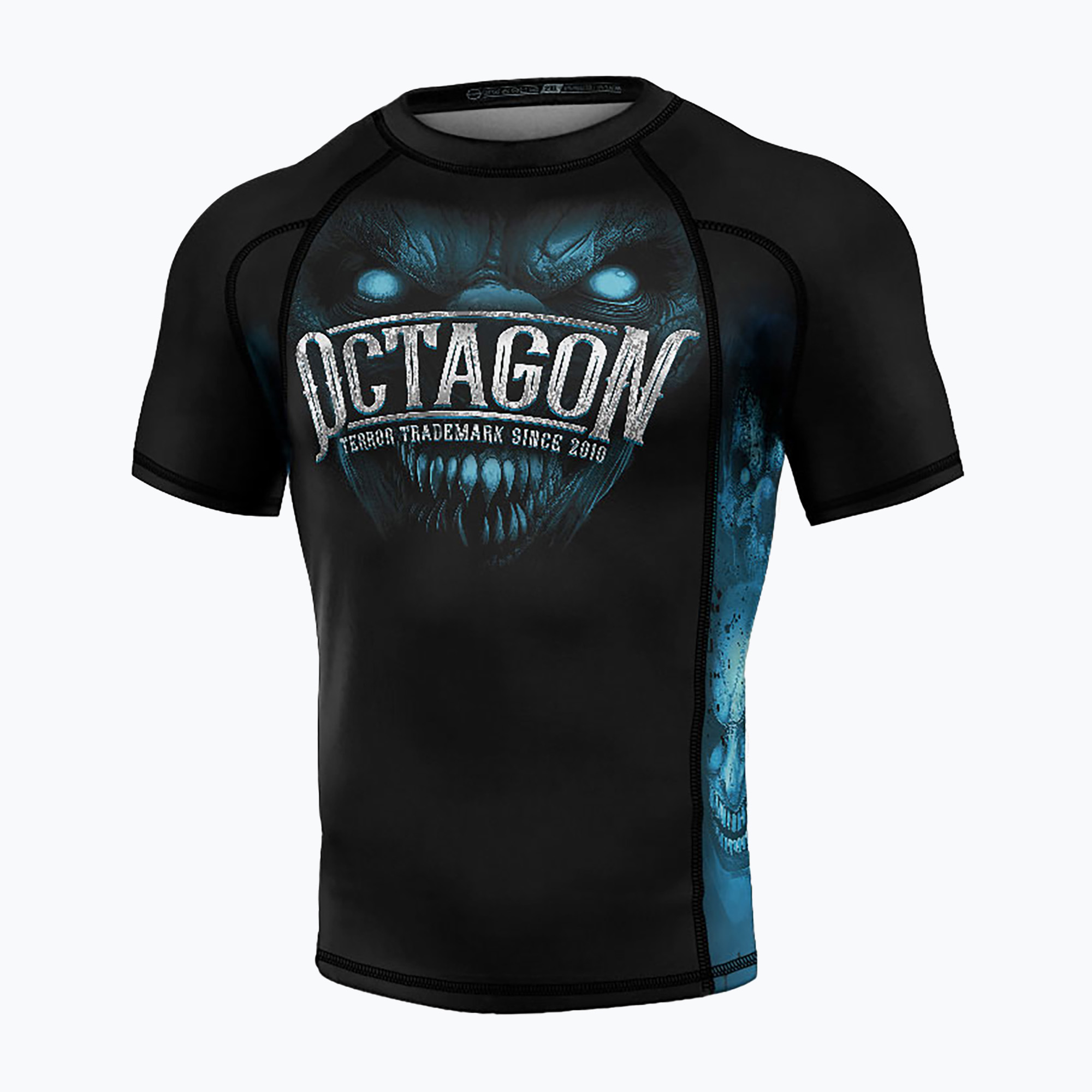 Octagon Premium Rashguard da uomo Theatre of Terror 2 nero/multicolore (S) (Premium Theatre of Terror 2 11457-R)