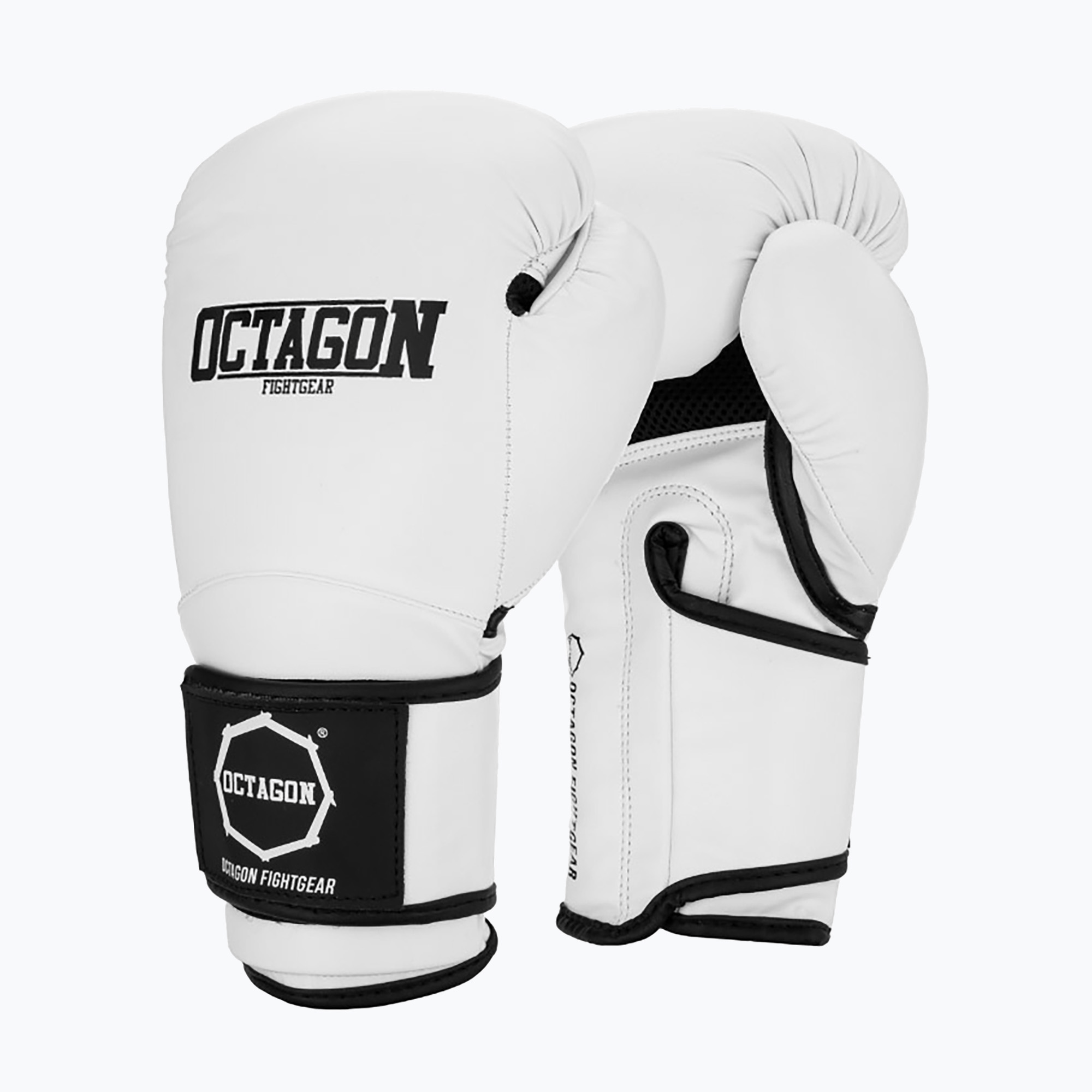 Guanti da boxe Octagon Matt bianco