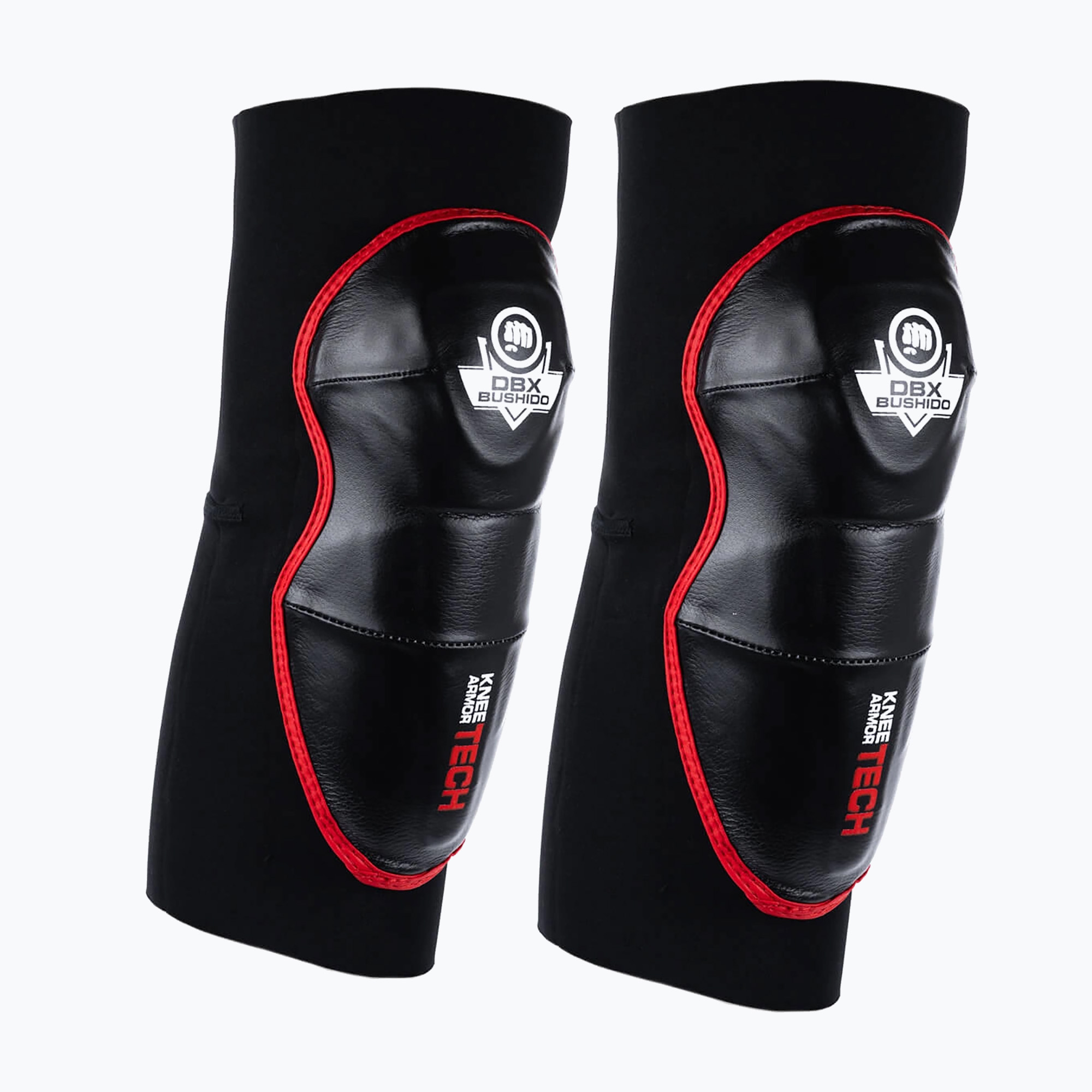 Ginocchiere DBX BUSHIDO "Warrior" nero/rosso (L) (Warrior DBX-KG)