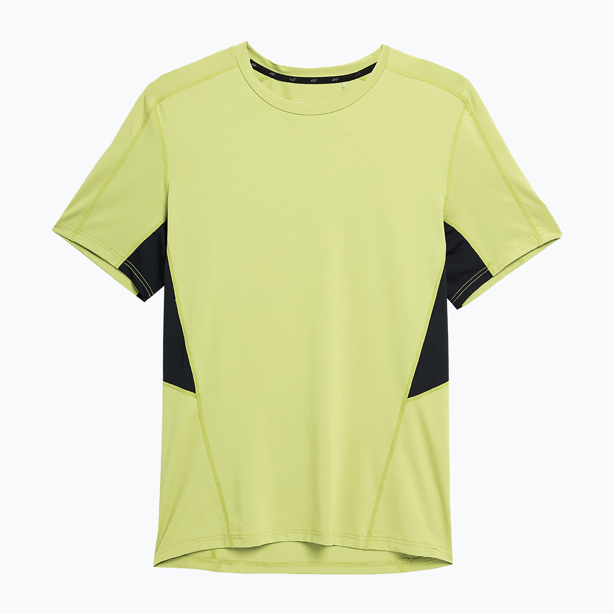 Maglietta da uomo 4F M404 verde canarino (M) (4FSS23TFTSM404-45S)