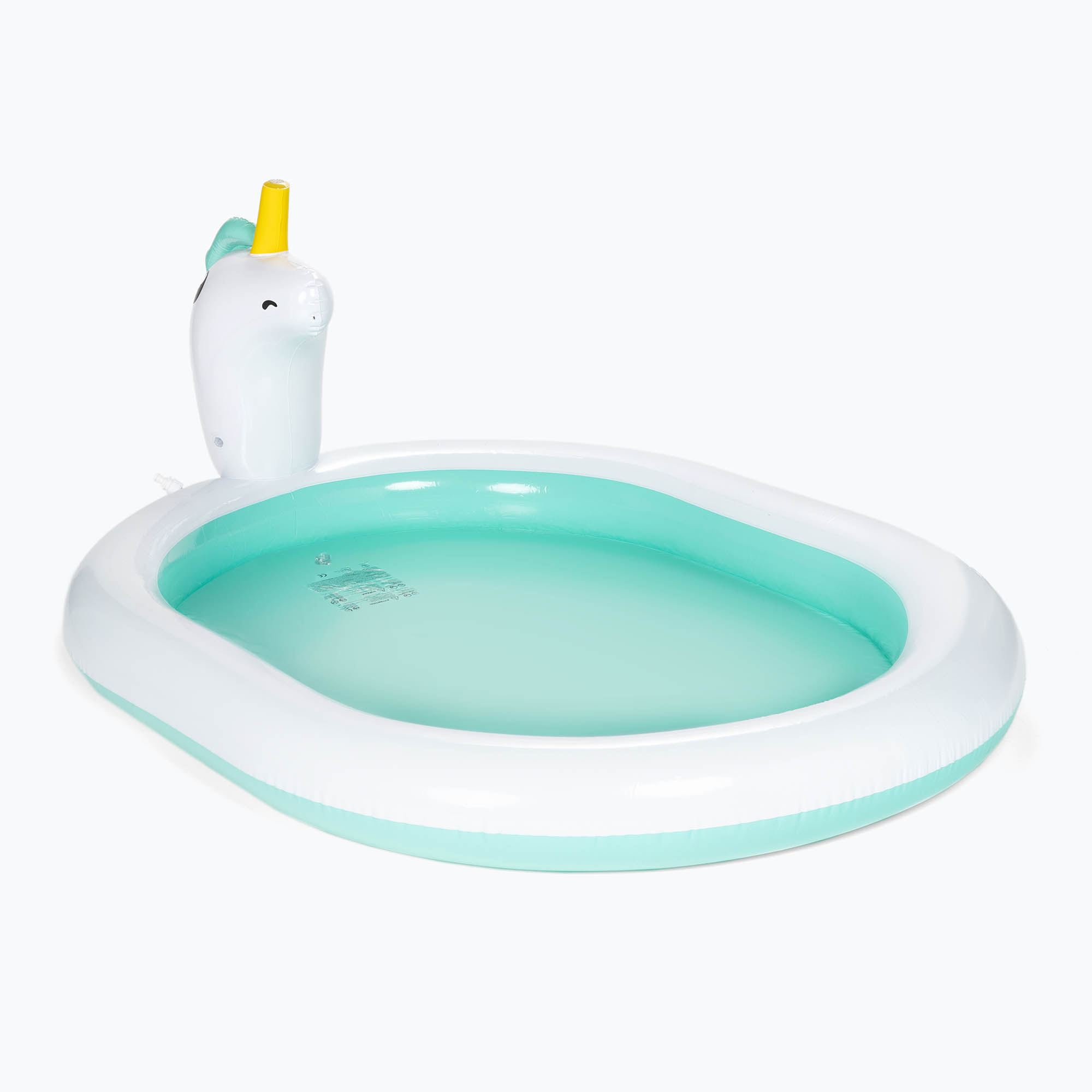 Piscina per bambini con fontana AQUASTIC ASP-180U 180 cm bianco (180 x 135 x 19 cm) (ASP-180U)