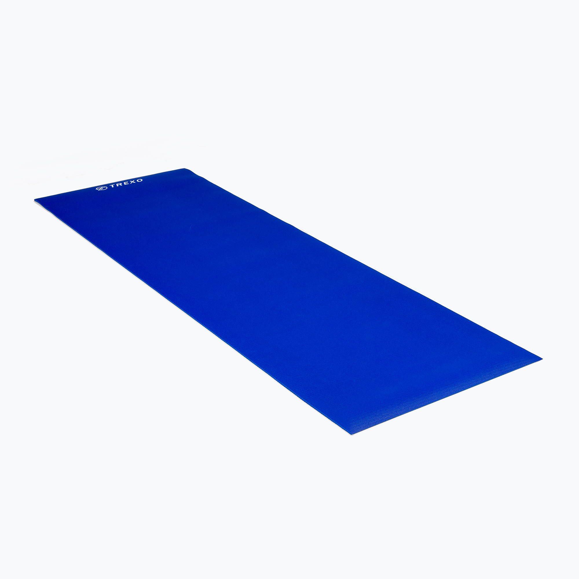 TREXO tappetino yoga PVC 6 mm blu (YM-P01N)