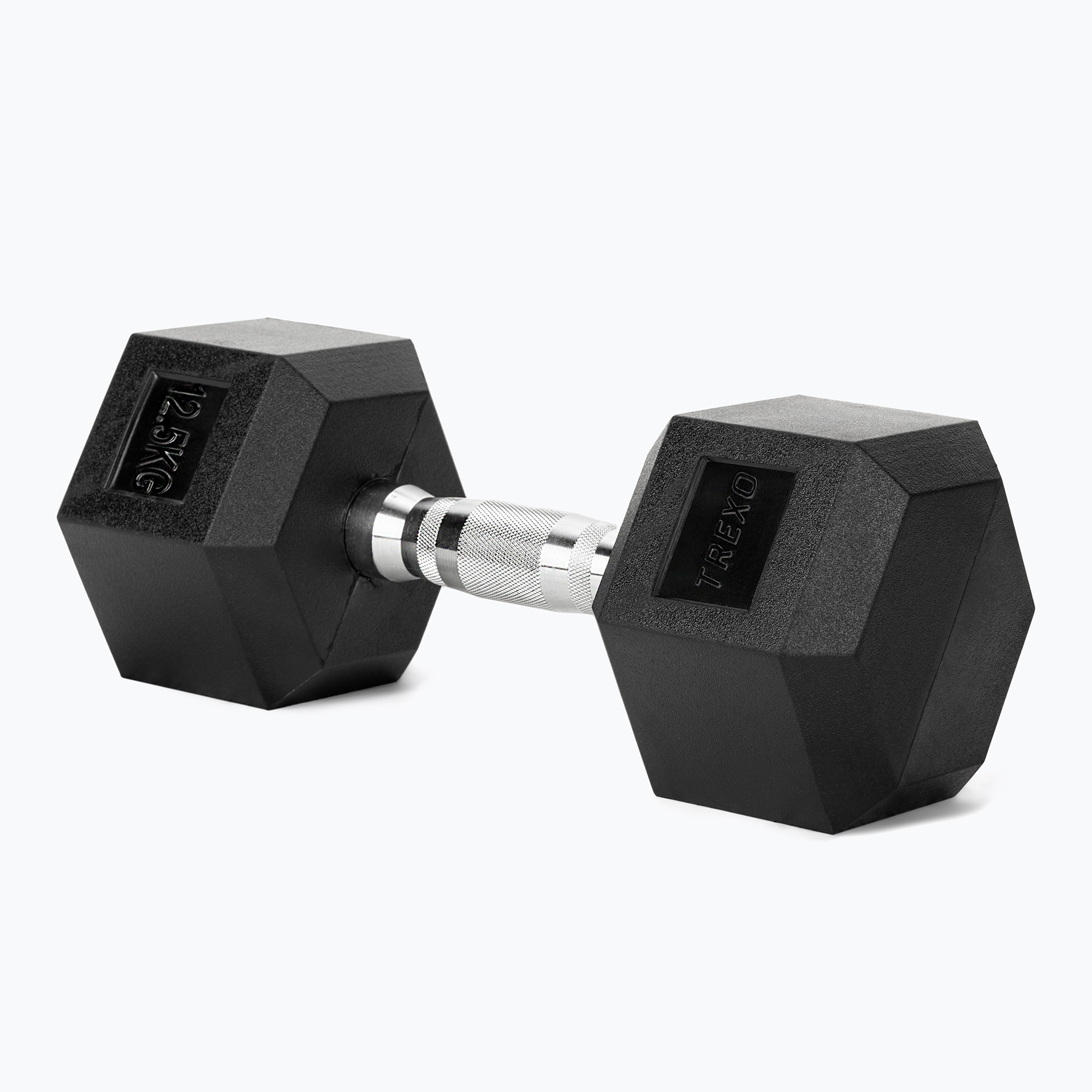 Manubrio gommato TREXO Hex 12,5 kg (12.5 kg) (Hex HXD125)