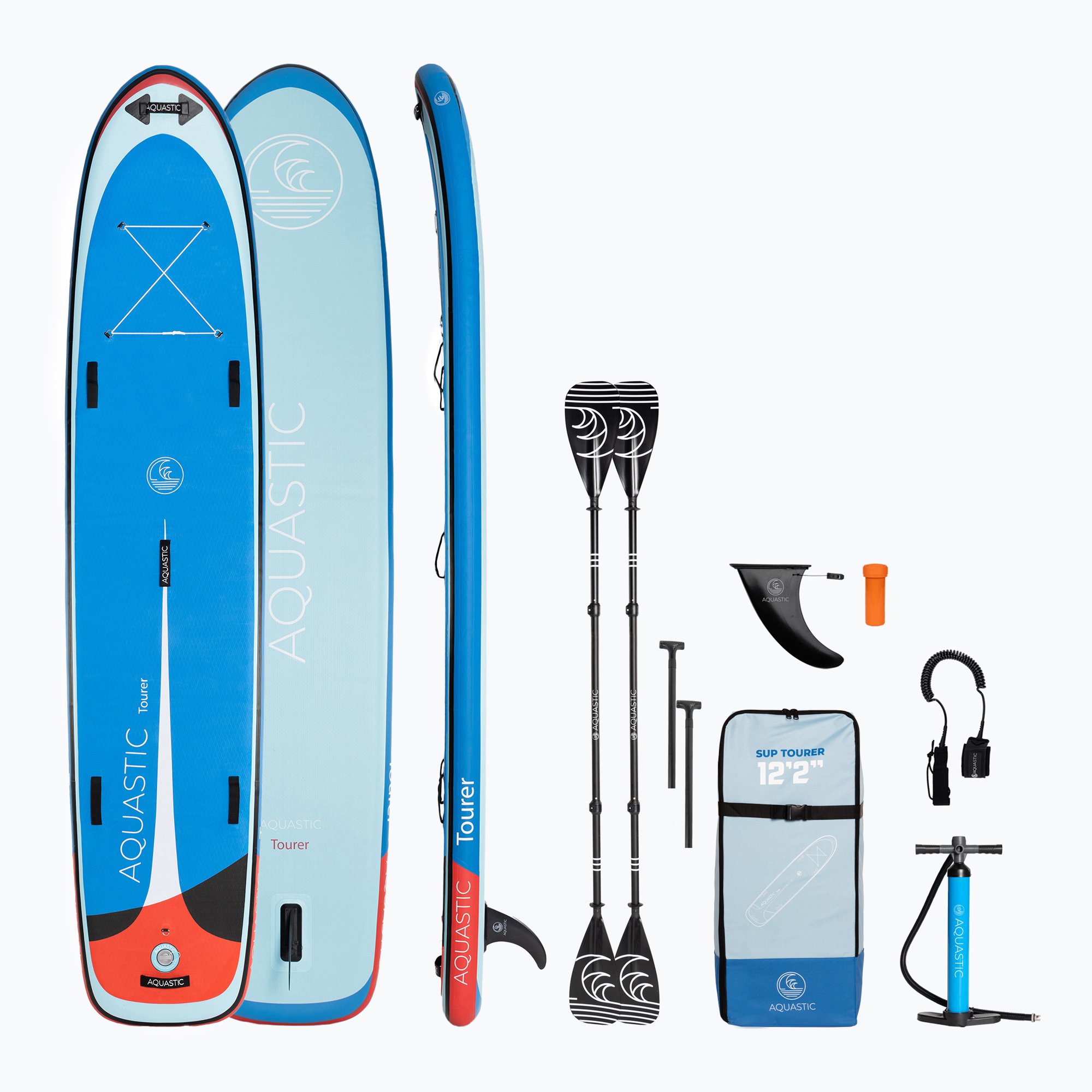 SUP AQUASTIC Tourer 12'2" blu