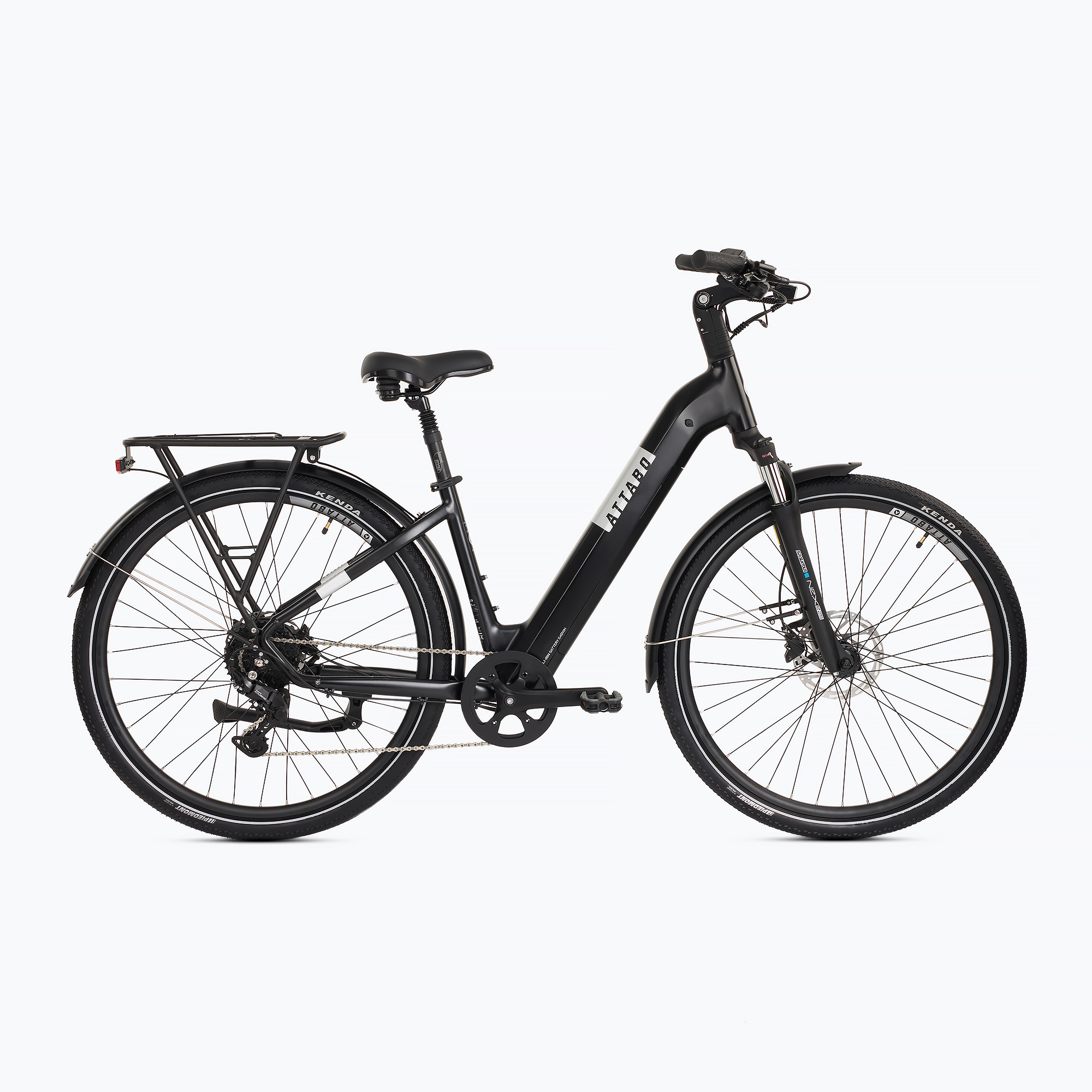 ATTABO E-SPATE 2.0 28" 36V 15Ah 540 Wh bici elettrica nera (19") (E-SPATE 2.0 ATB-B5I008-BK)