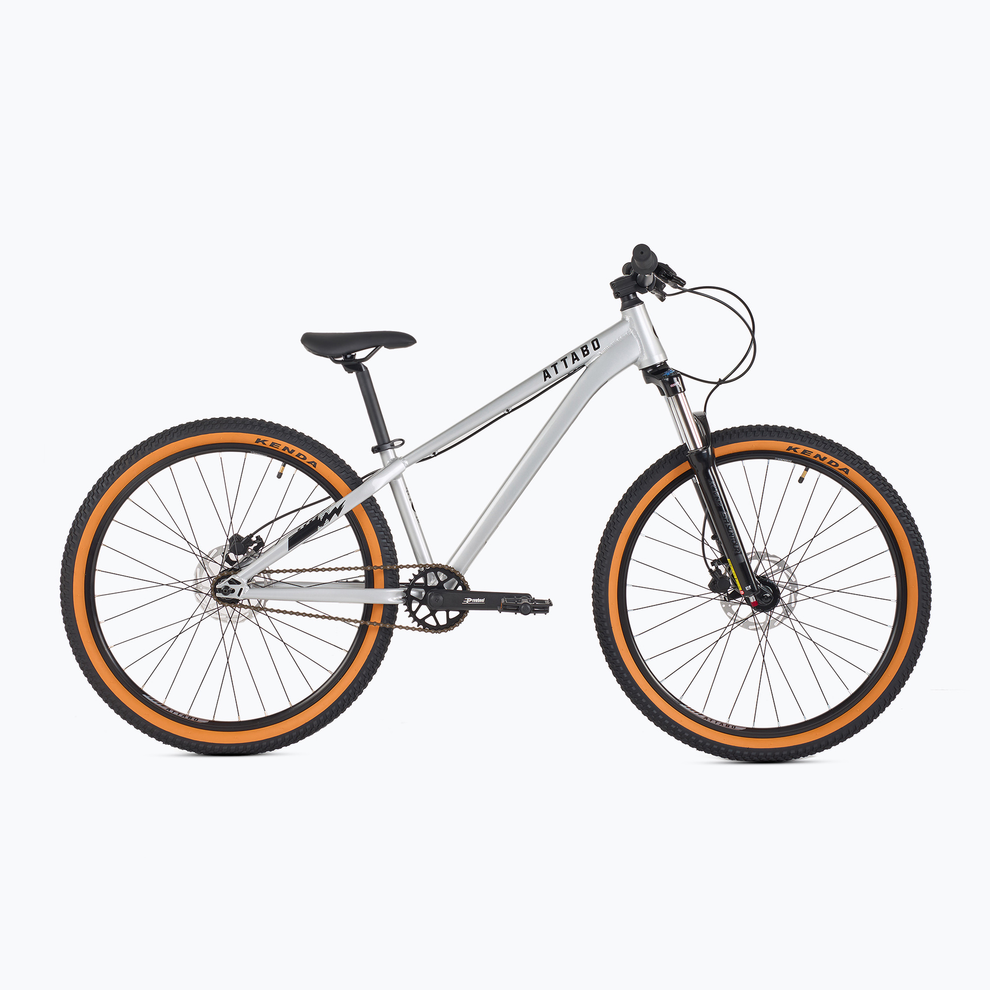 Bicicletta da cross giovanile ATTABO PERT 2.0 26" argento (PERT 2.0 ATB-B5I035-SR)