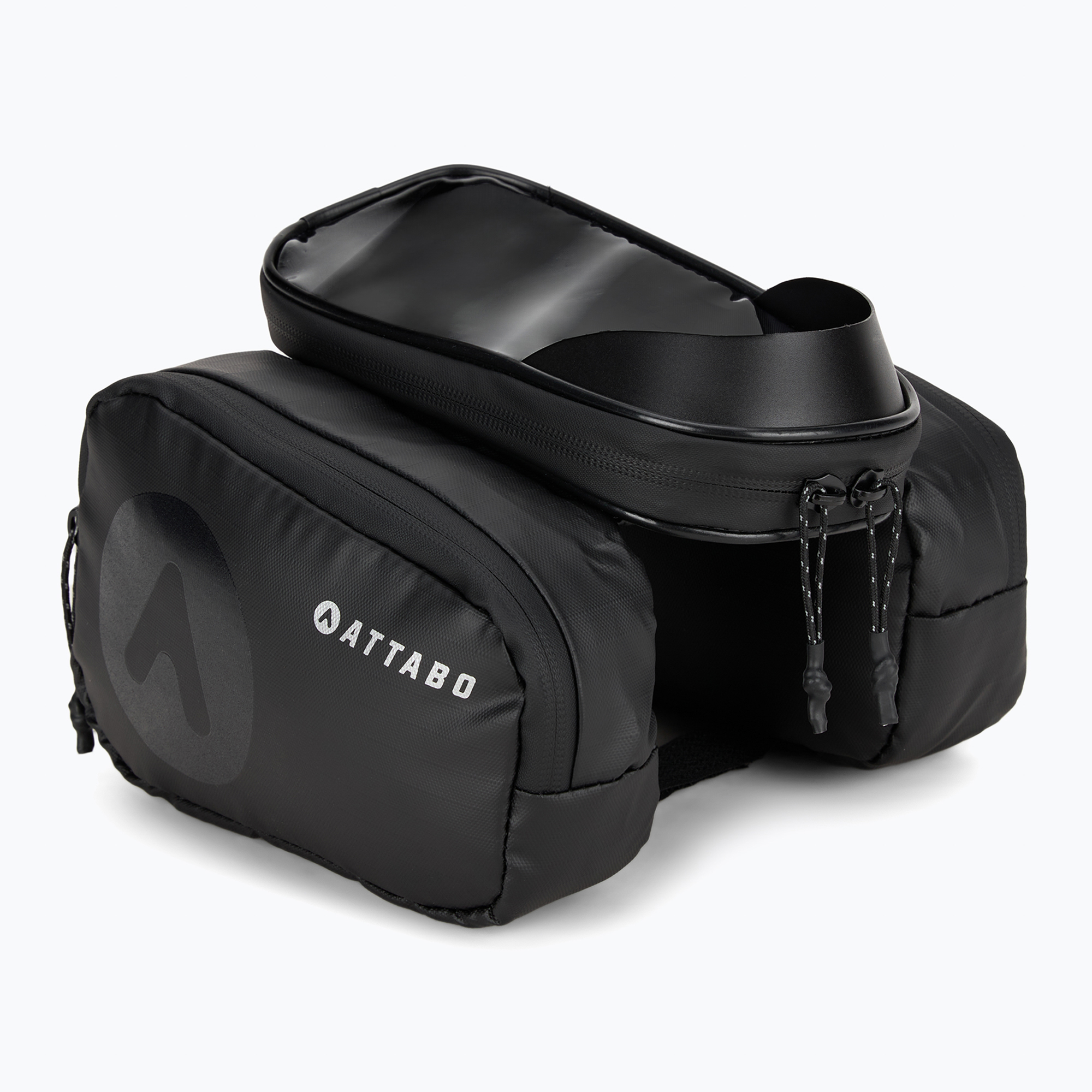 ATTABO NaviPack borsa da telaio per bicicletta nera (NaviPack ATB-NAB4C002-BK)