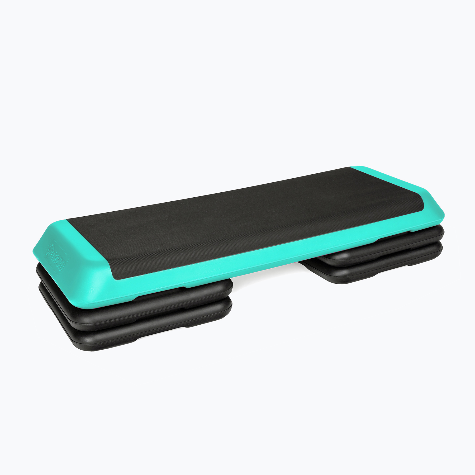TREXO Stepper aerobico AS01 verde (109 x 41 x 20 cm) (TRX-AS01)