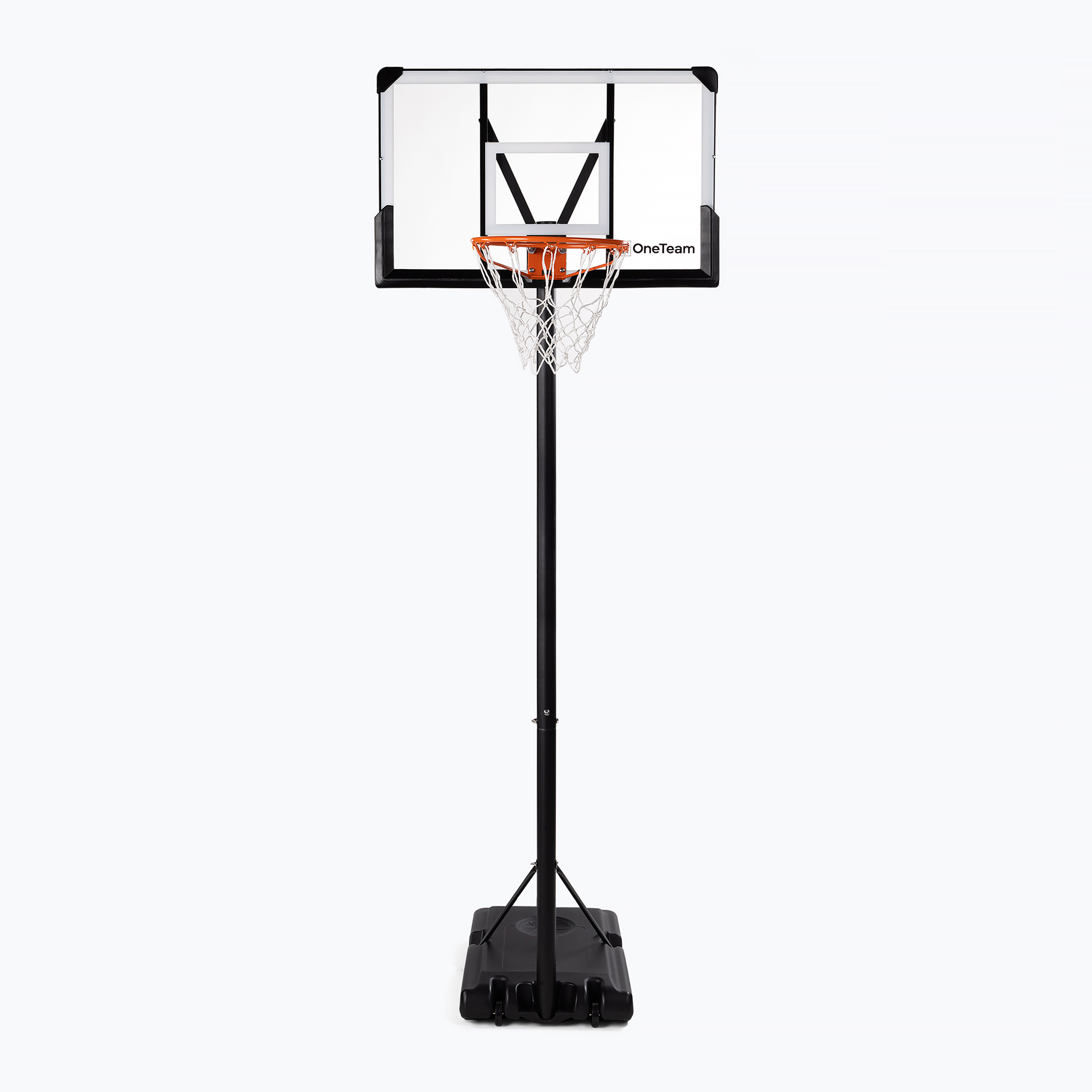 Canestro da basket OneTeam BH06 nero (230-305 cm) (OT-BH06)
