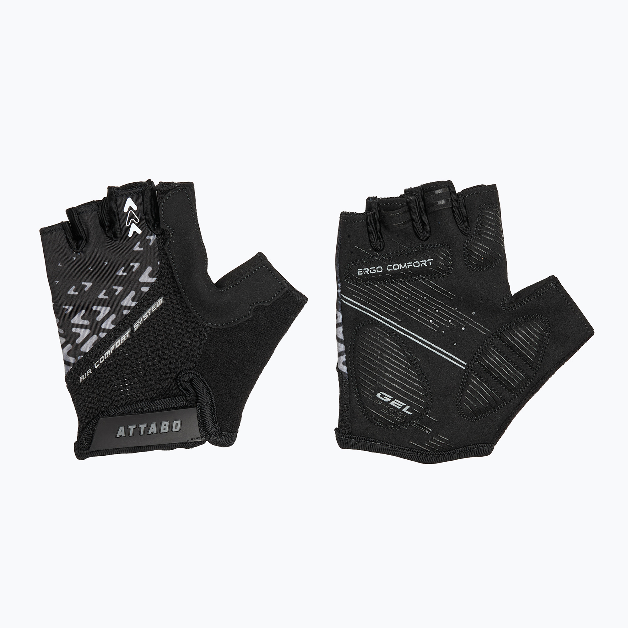 Guanti da ciclismo per bambini ATTABO Vito JRB gel antiurto nero (M) (Vito Jrb ATB-B5AP005-BLU)