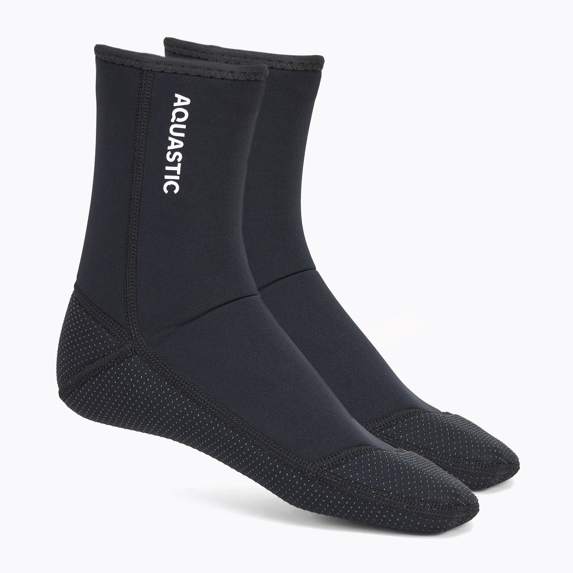 AQUASTIC Calze in neoprene Wintstick 3 mm nero (42/44) (Wintstick Socks 3 mm AQS-B4AP002-BLK)