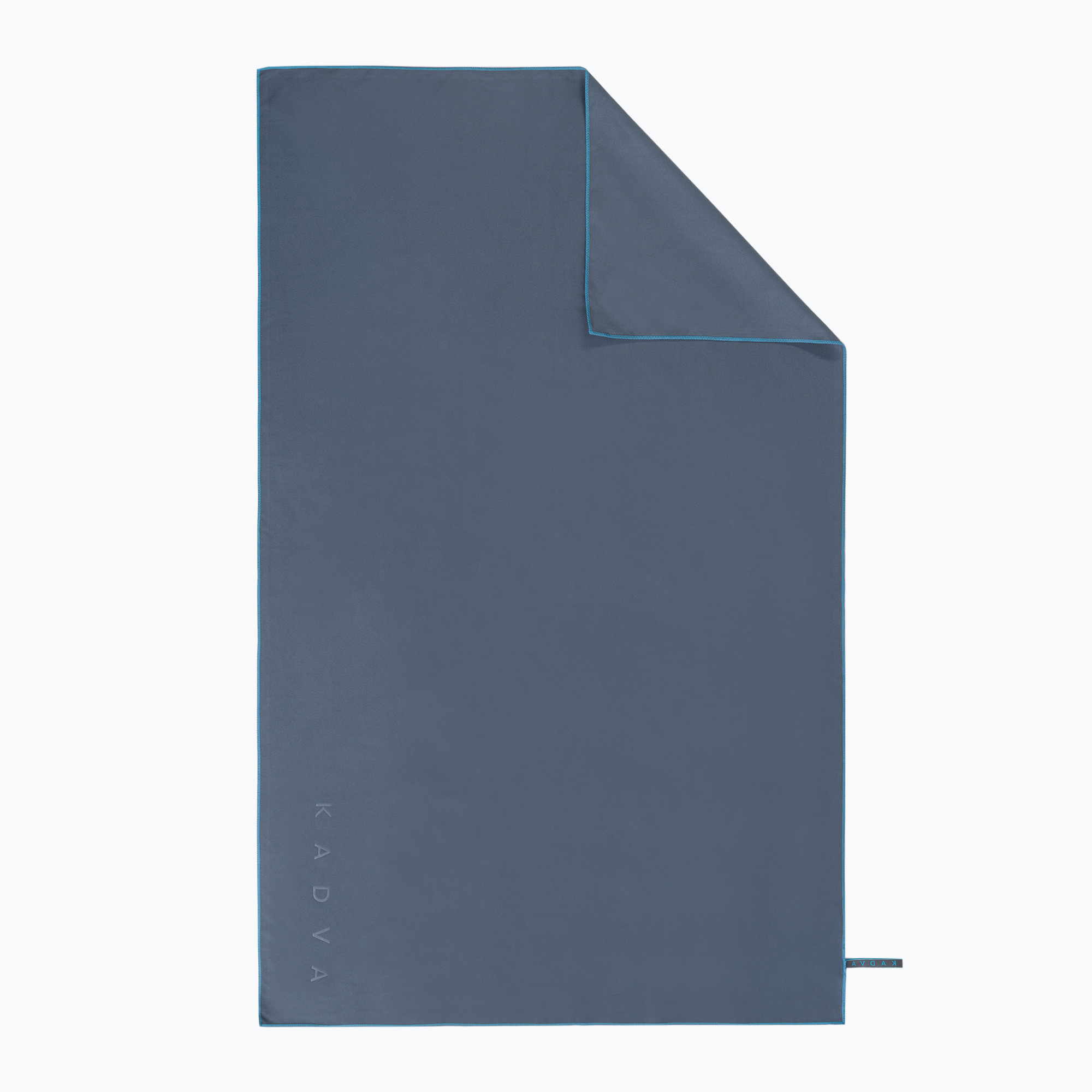 KADVA Tuala XL asciugamano ad asciugatura rapida blu navy (110 x 175 cm) (Tuala XL KDV-B4B028)