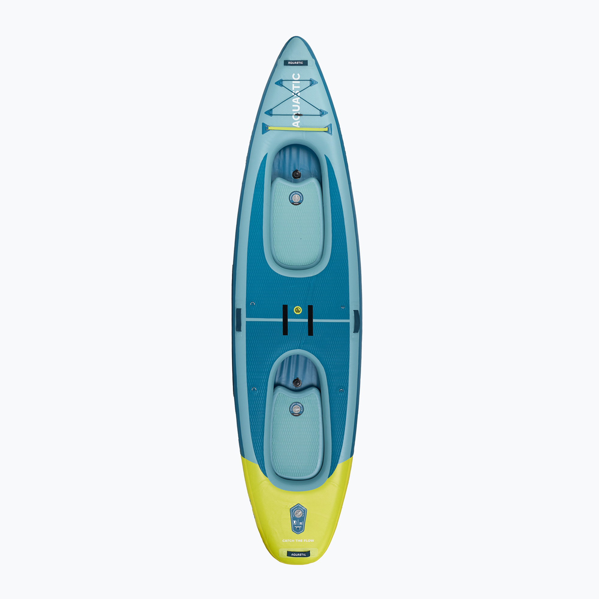 Kayak/SUP ibrido AQUASTIC Raglan 13'2" verde (402 cm) (Raglan 13'2" AQS-B5I034-GN)