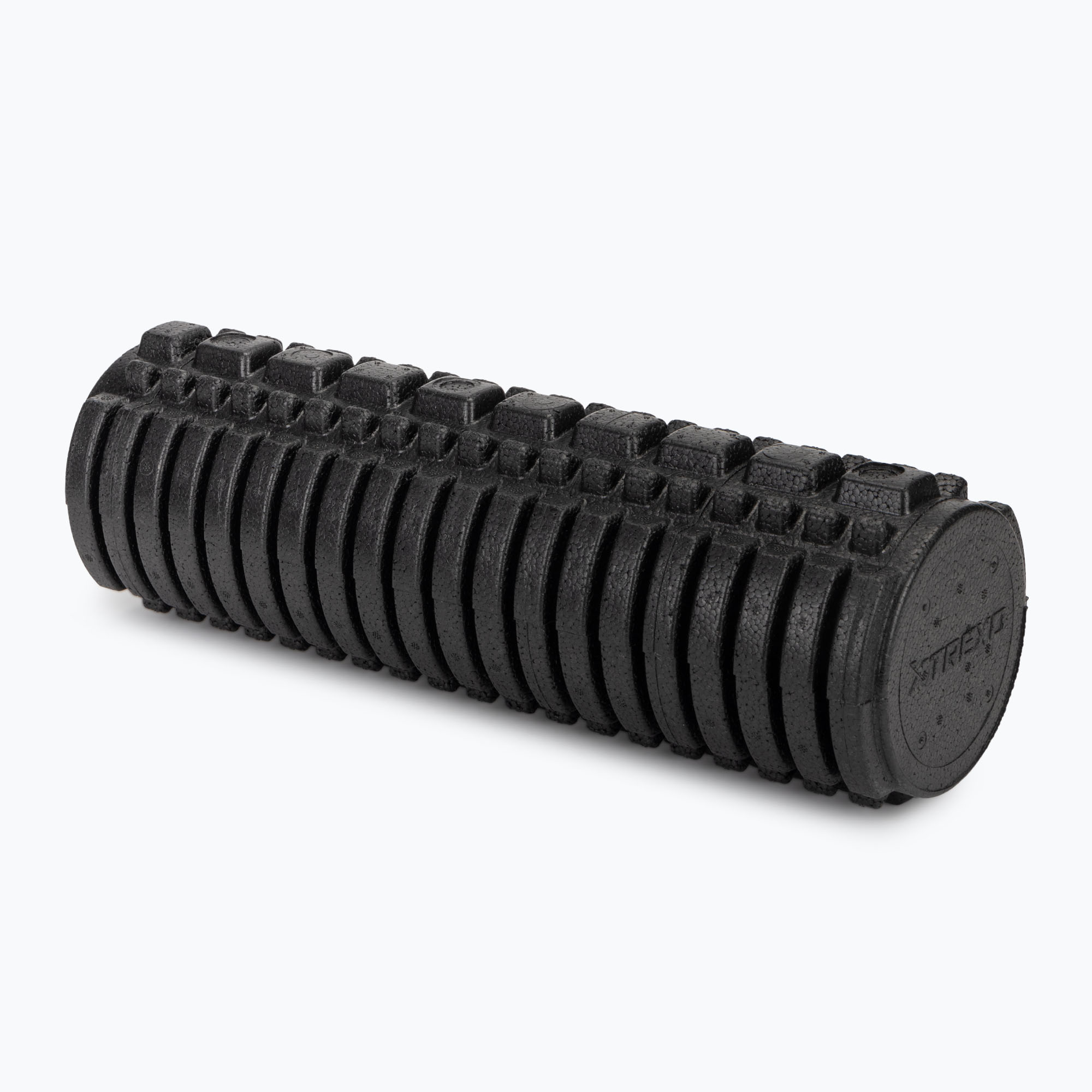 TREXO Rullo massaggiante professionale per punti trigger 45 cm nero (45 cm) (Professional Trigger Points TRX-HRT045-B)