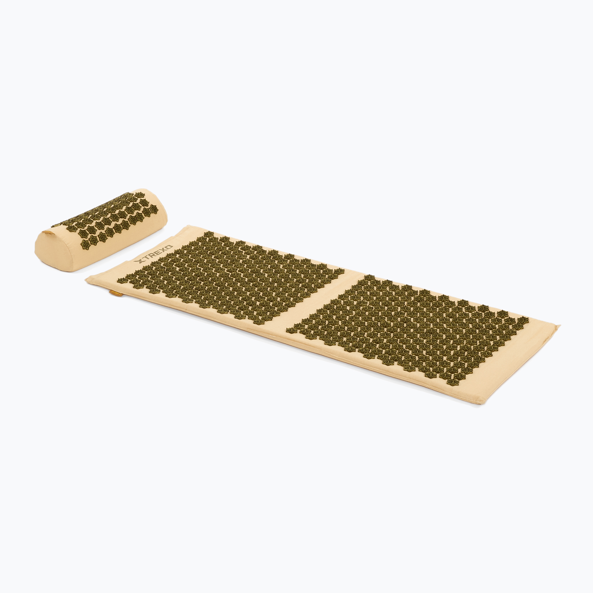 Tappeto per agopressione TREXO grande con cuscino TXO-B4Z005-BZ marrone