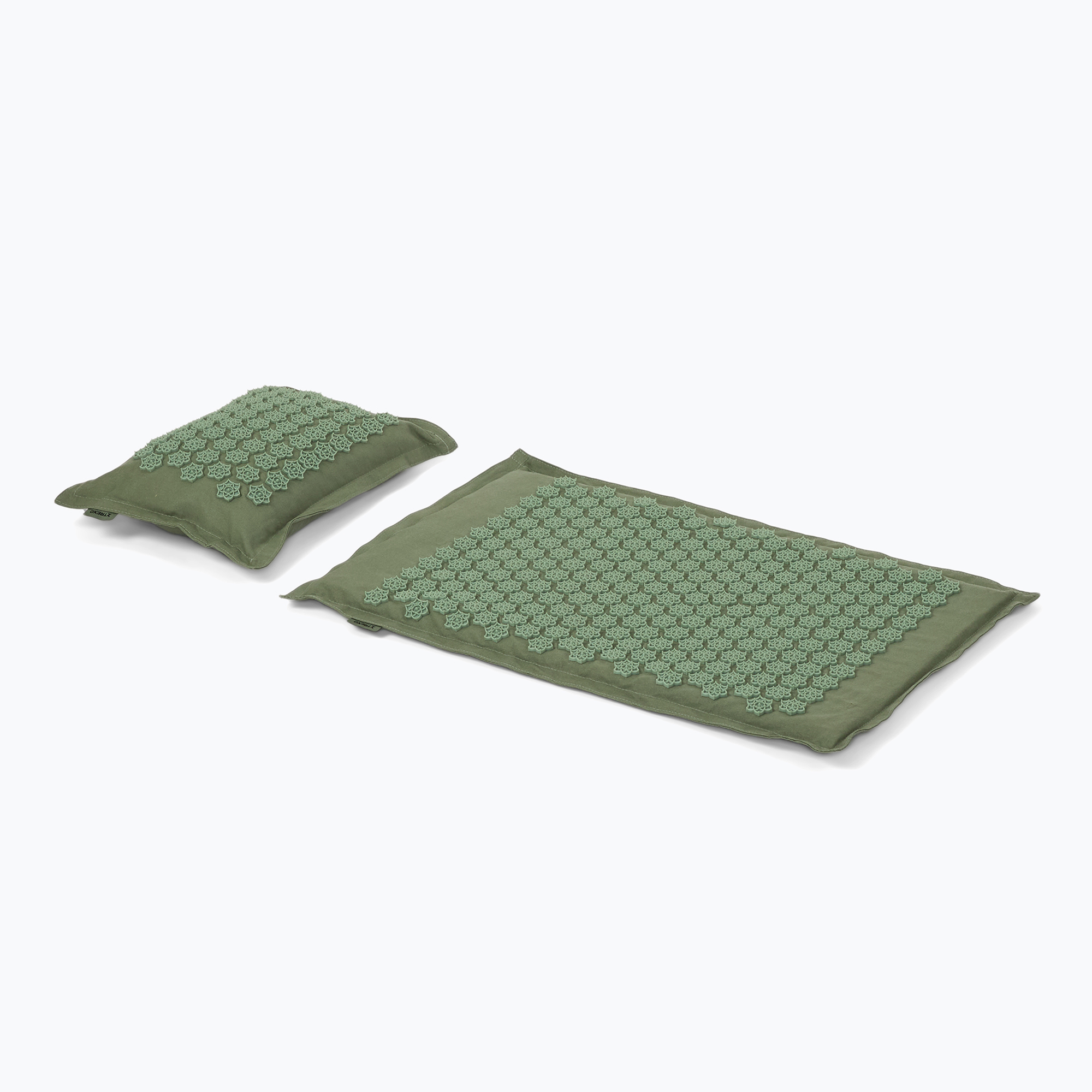 Tappeto per agopressione TREXO ECO con cuscino TXO-B4Z006-GN verde (68 x 44 x 2 cm) (ECO TXO-B4Z006-GN)