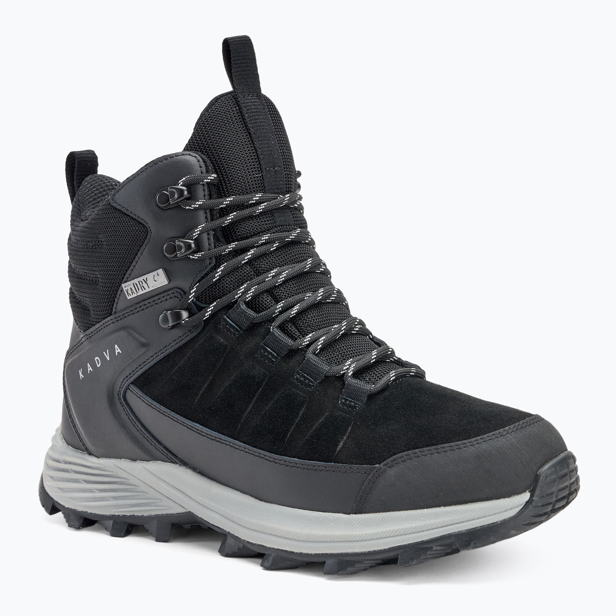 KADVA Ascent Mid WP, stivali da neve da uomo, nero (45) (Ascent Mid WP KDV-B4AP005-BLK)