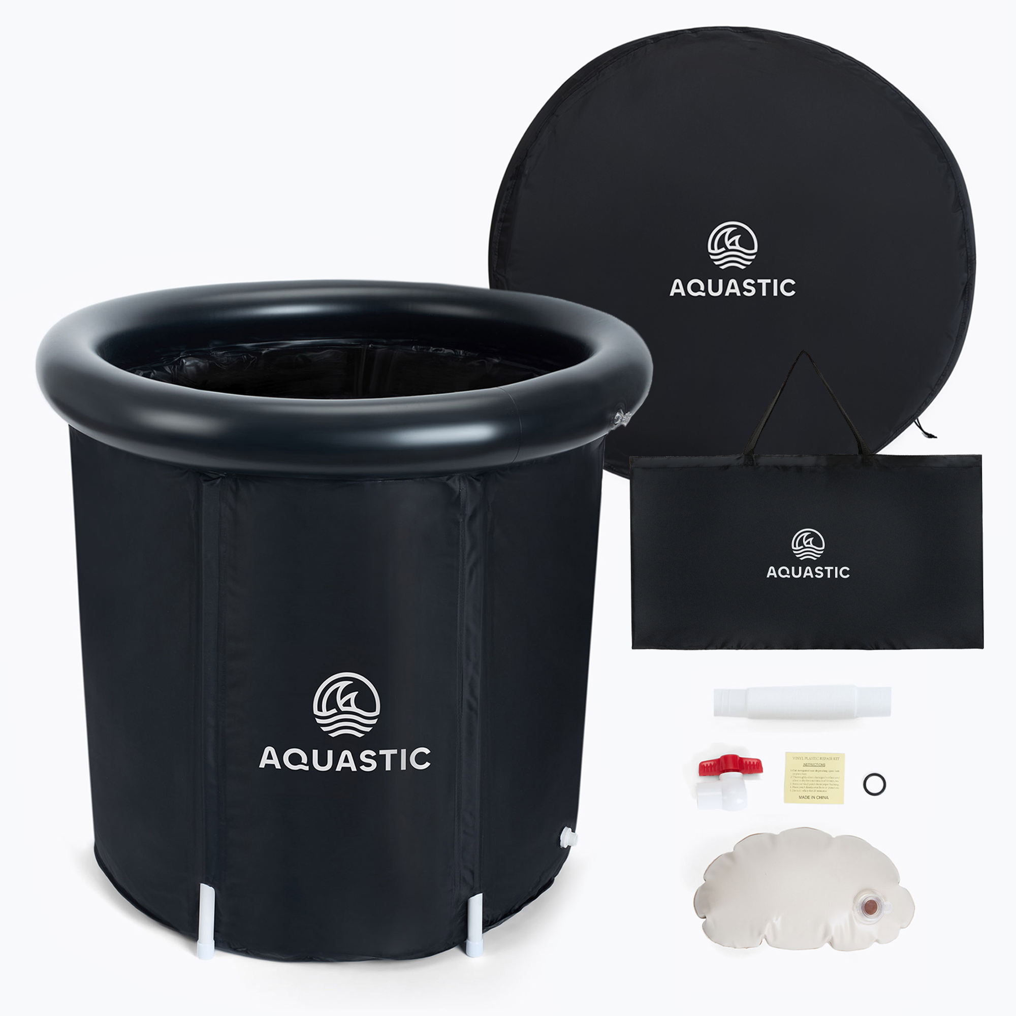 AQUASTIC Piscina bagni freddi Yeti Black
