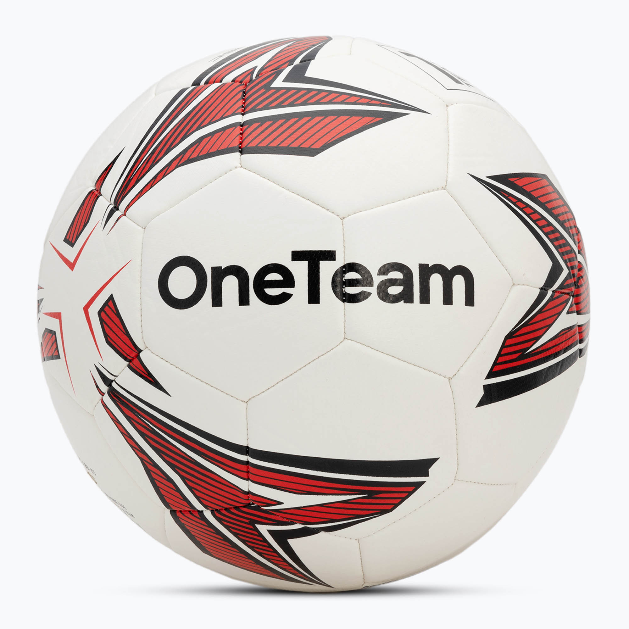 OneTeam MS Basic calcio rosso taglia 5 (5) (MS Basic OT-FBB)