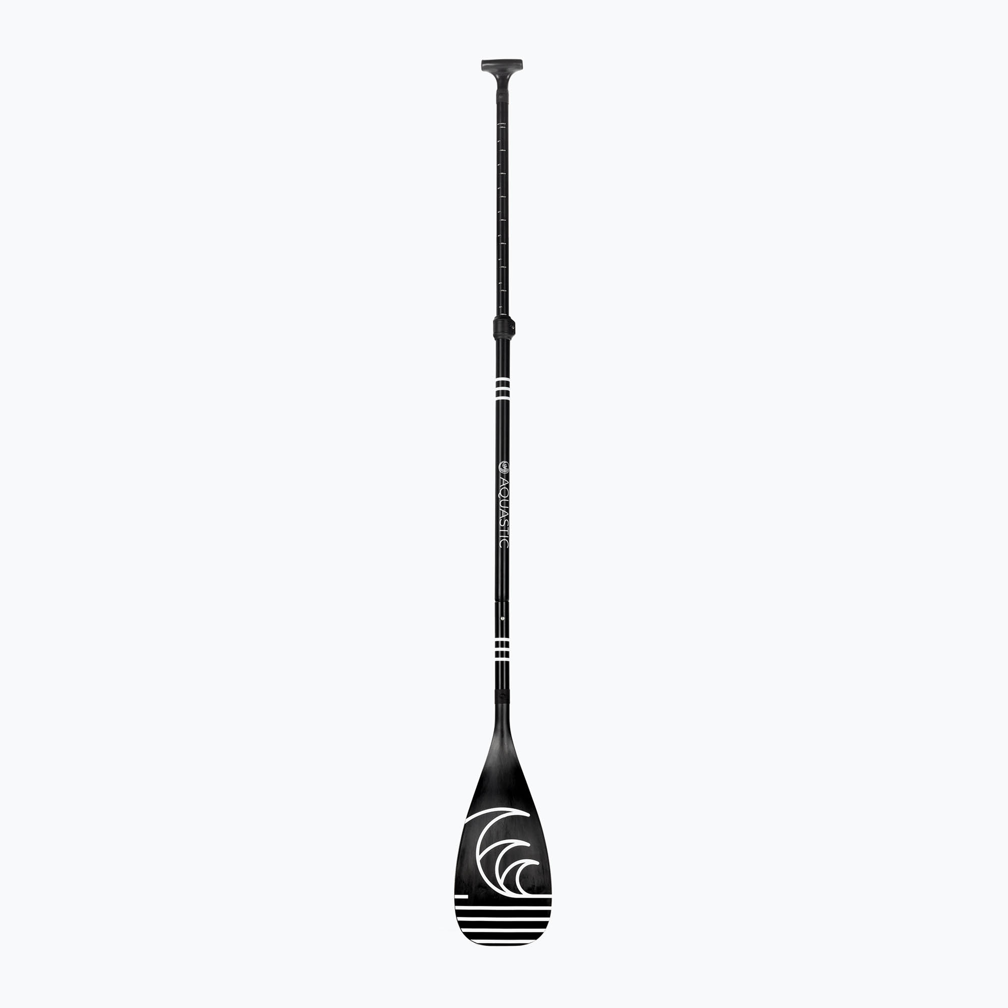 Pagaia SUP 3 pezzi AQUASTIC AQS-SPD001 140-180 cm nero