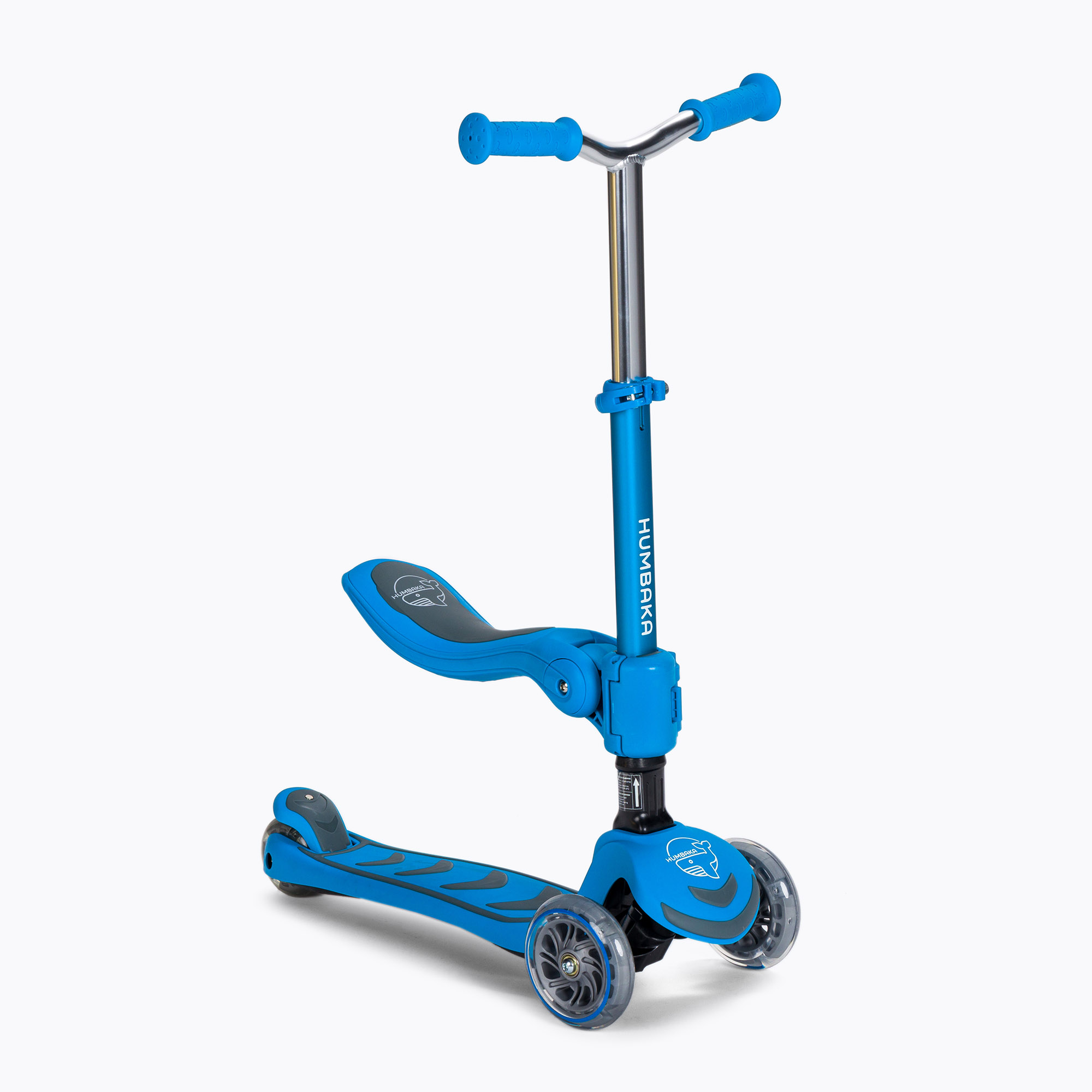 HUMBAKA Mini Y, monopattino triciclo per bambini blu