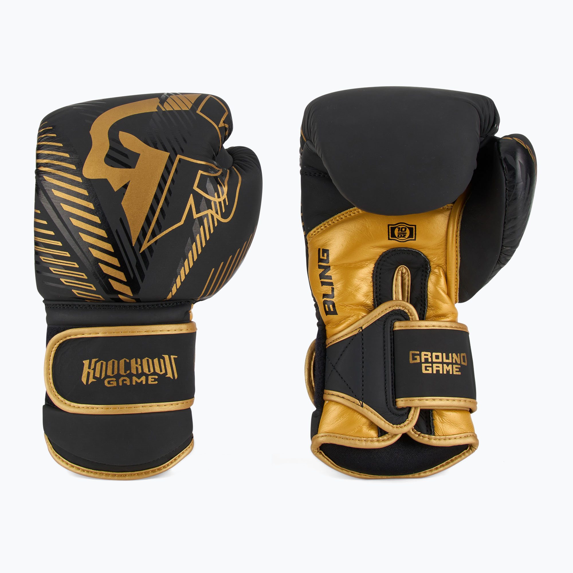 Guantoni da boxe multicolore Ground Game Bling (10 oz) (Bling 23BOXGLOBLING)