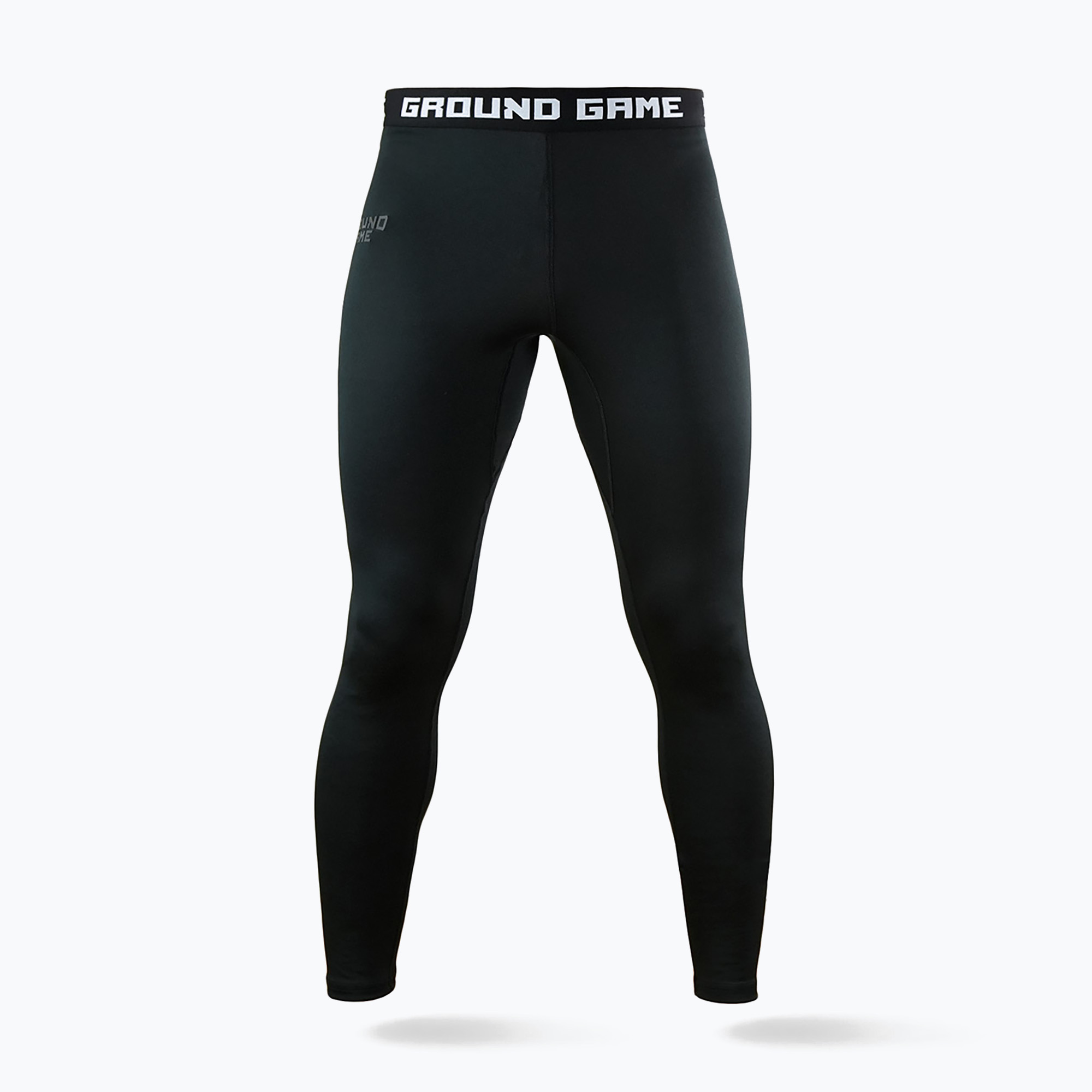 Ground Game Athletic Shadow Leggings da allenamento neri (L) (Athletic Shadow 2403LEGGMENATHSHADBLAL)