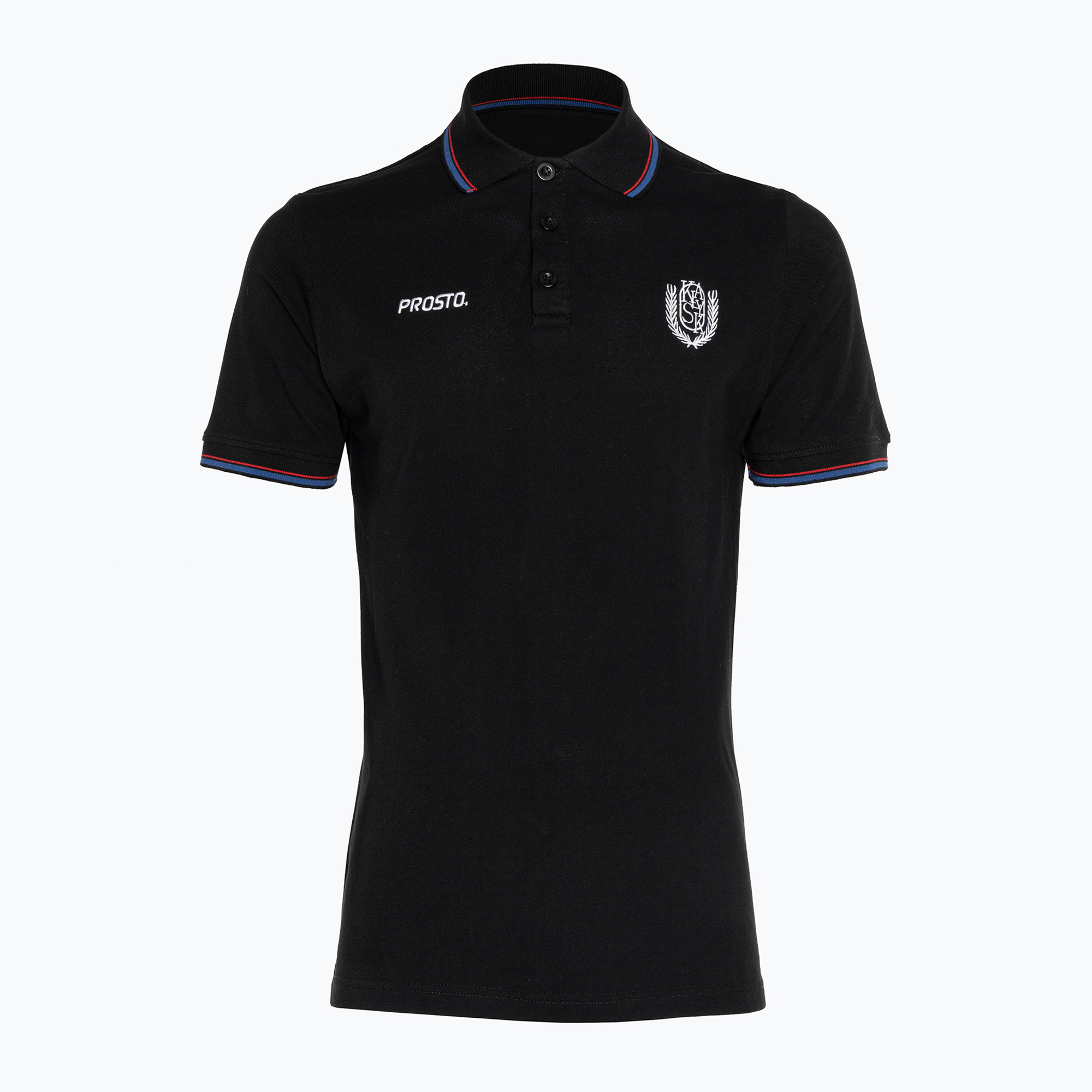 Polo PROSTO da uomo Woods nero (S) (Polo Woods KL231MTEE3013L)