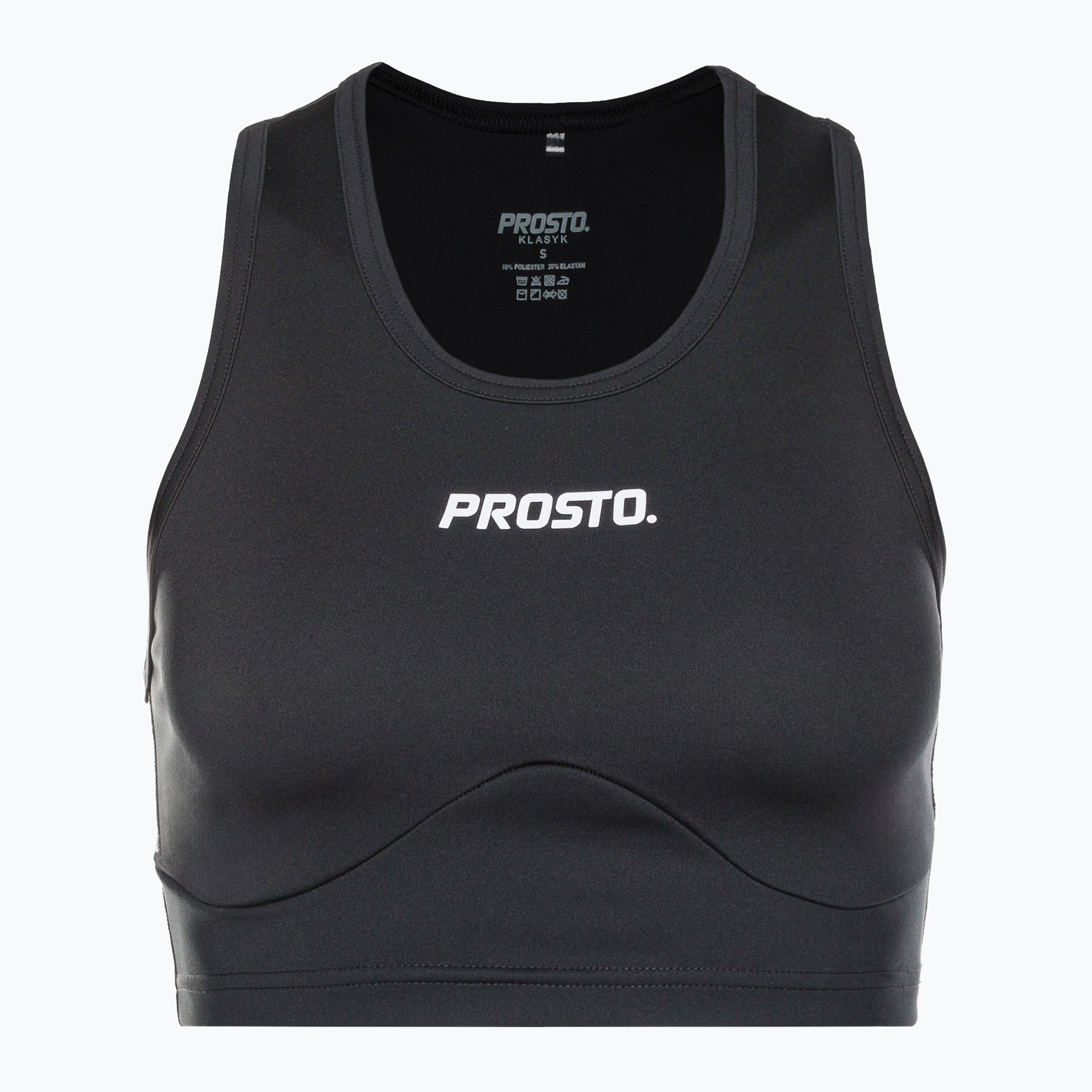 Top da allenamento da donna PROSTO Flexi nero (M) (Flexi KL233FTEE2011)