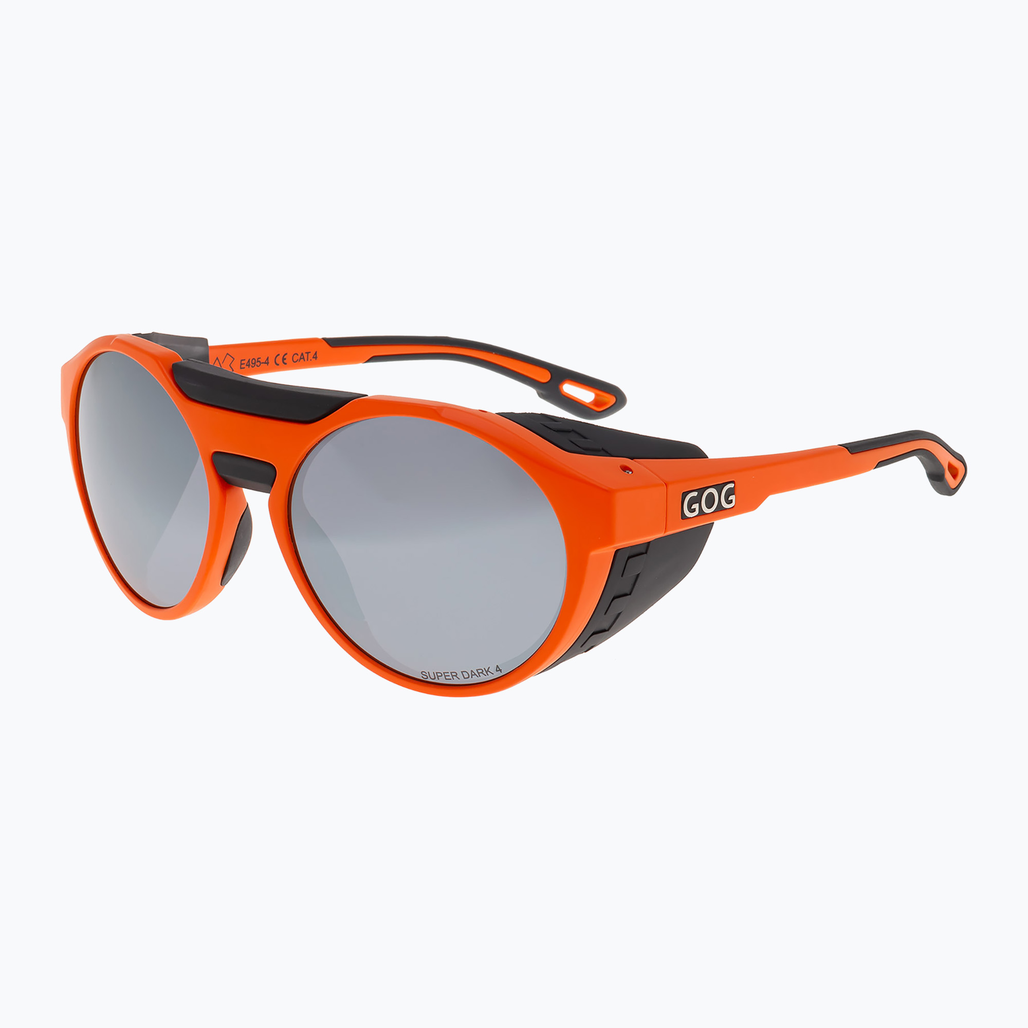 Occhiali da sole GOG Manaslu opaco arancione neon/nero (Manaslu E495-4)