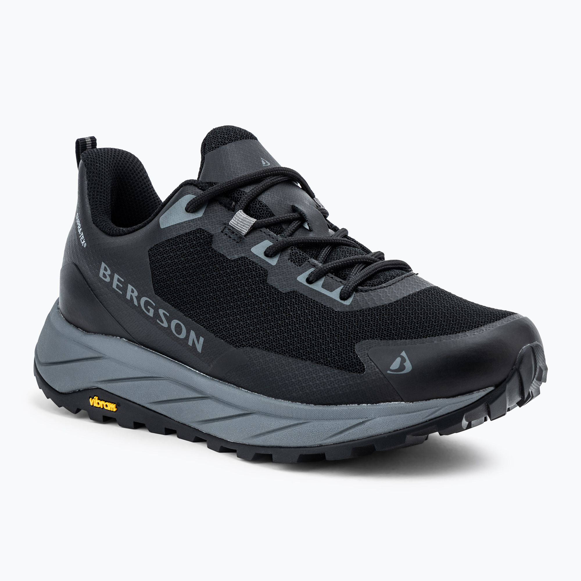 Stivali da trekking da uomo BERGSON Jabal Low STX nero (46 EU) (Jabal Low STX JABALLOWSTX)