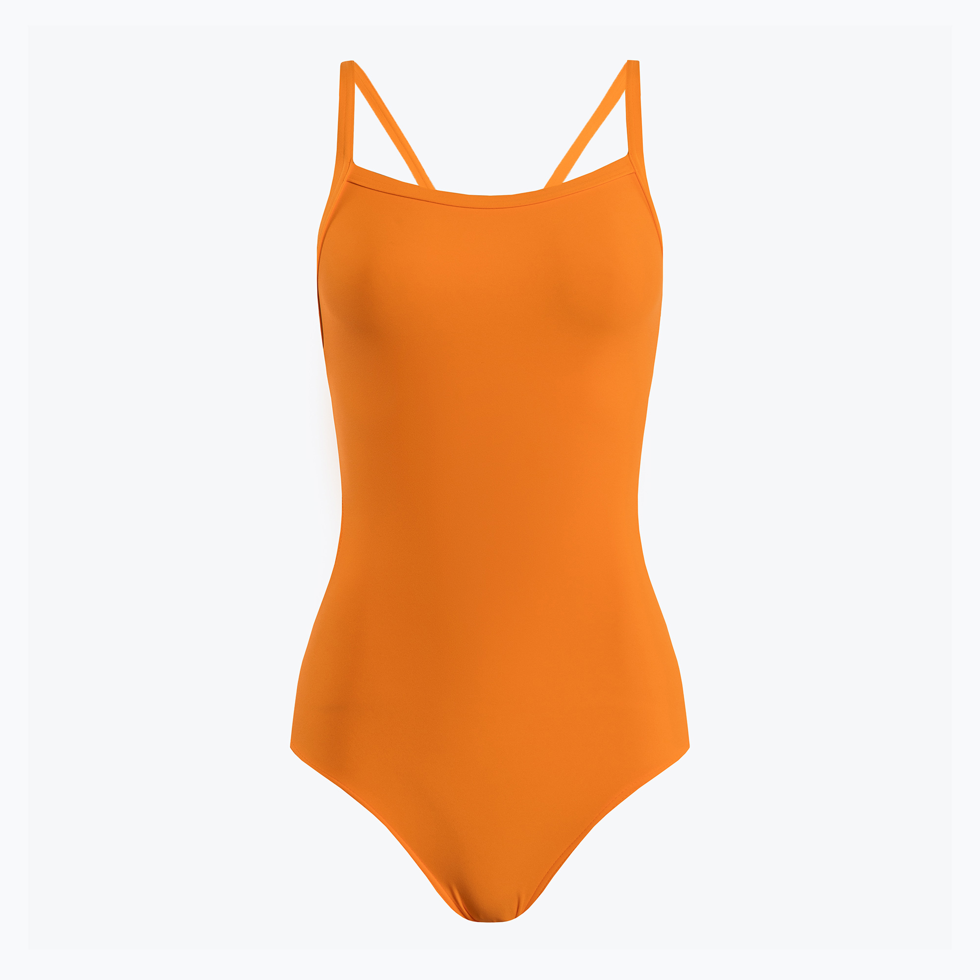 Costume da bagno intero donna CLap Two-layer arancione CLAP104 (XL) (CLAP104SP)