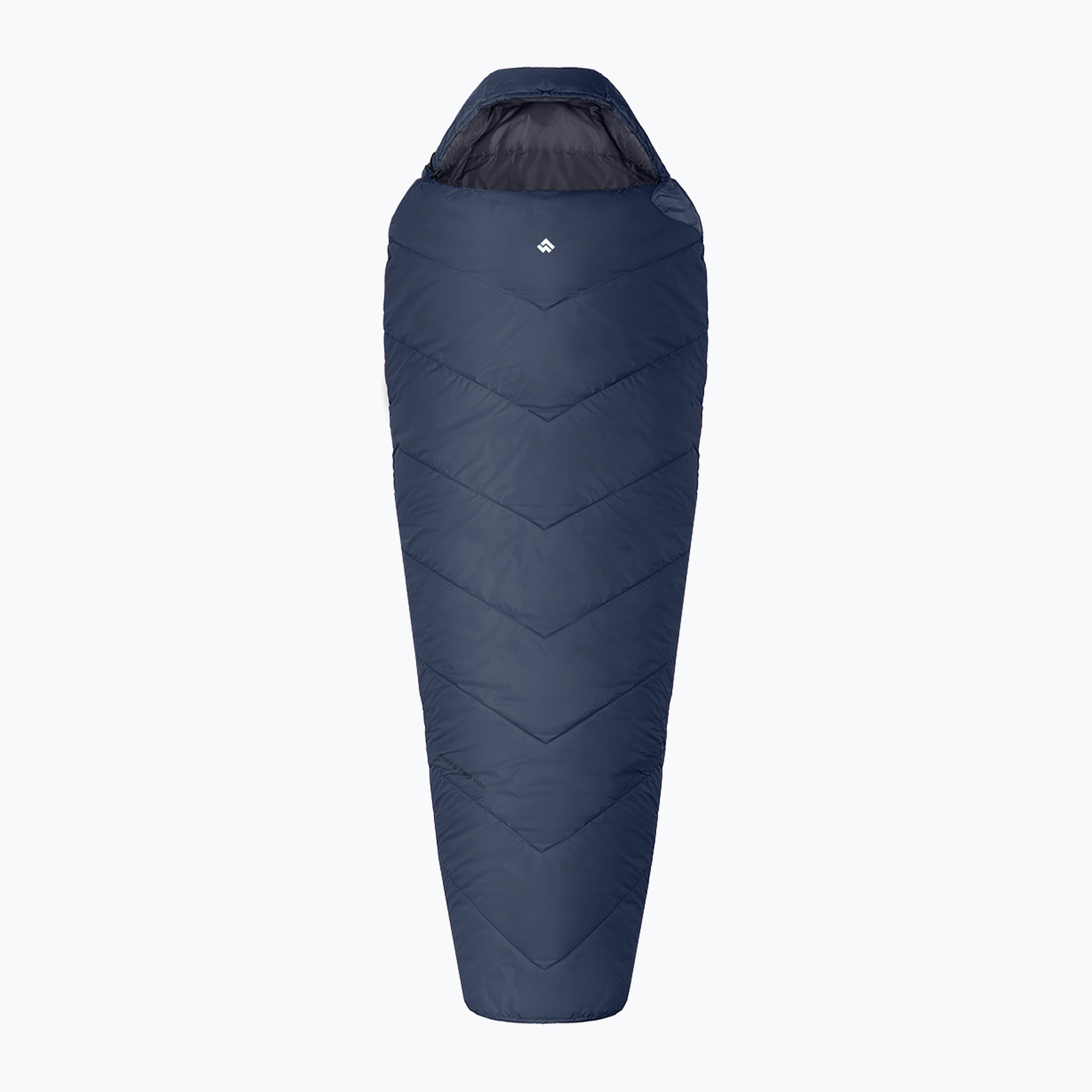 Sacco a pelo Alpinus Fiber Pro 1100 grigio sinistro